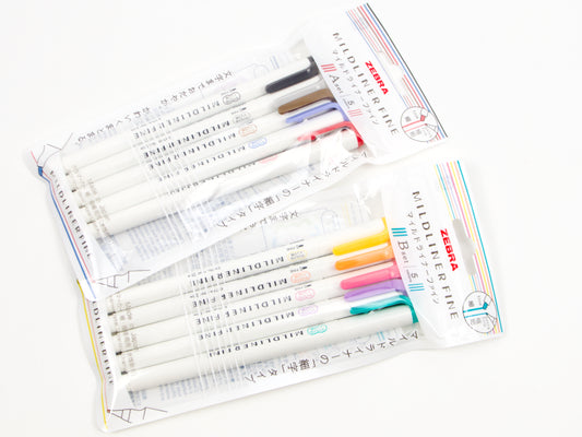 Zebra MildLiner Fine 5-pack LTD