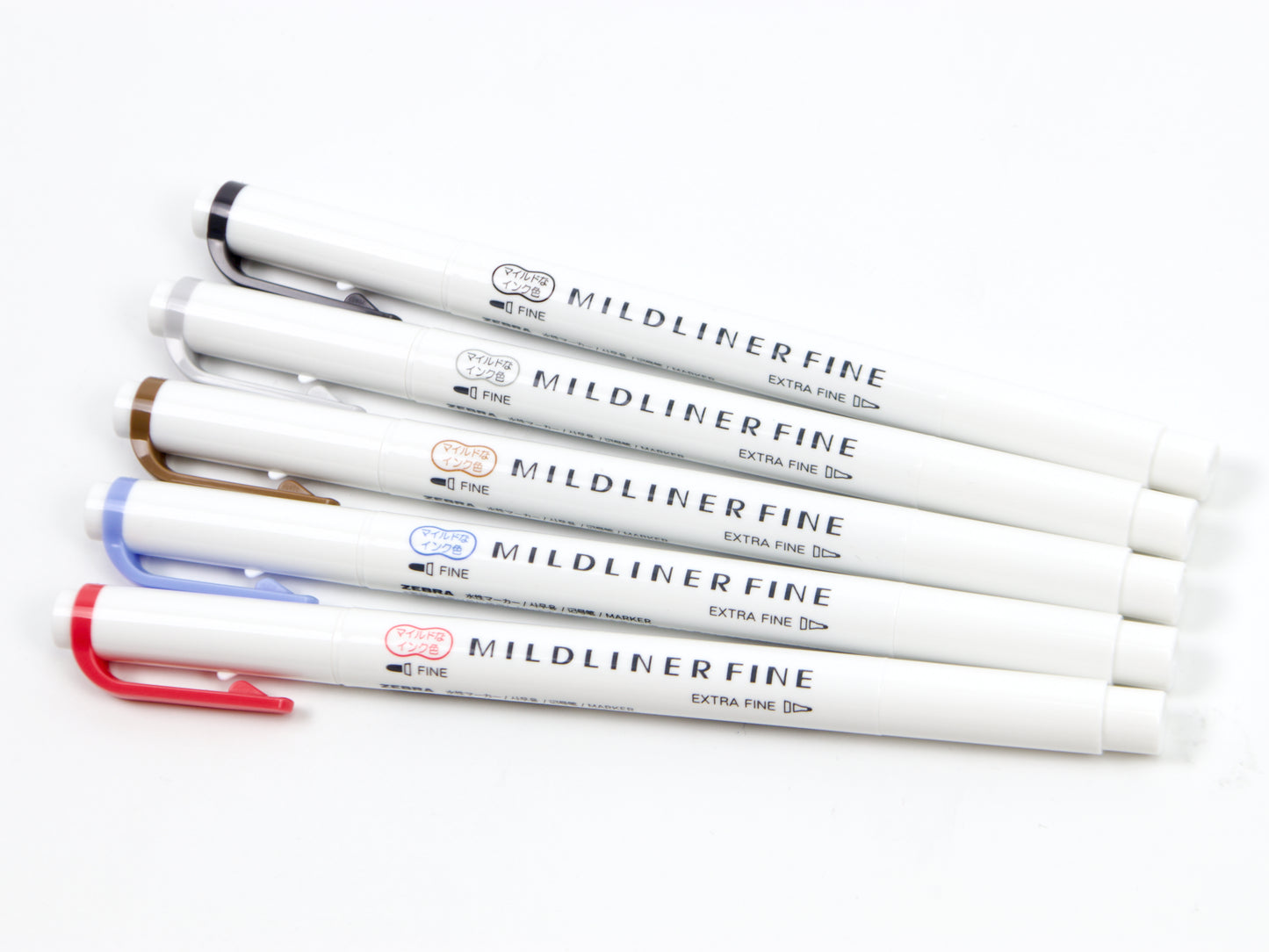 Zebra MildLiner Fine 5-pack LTD