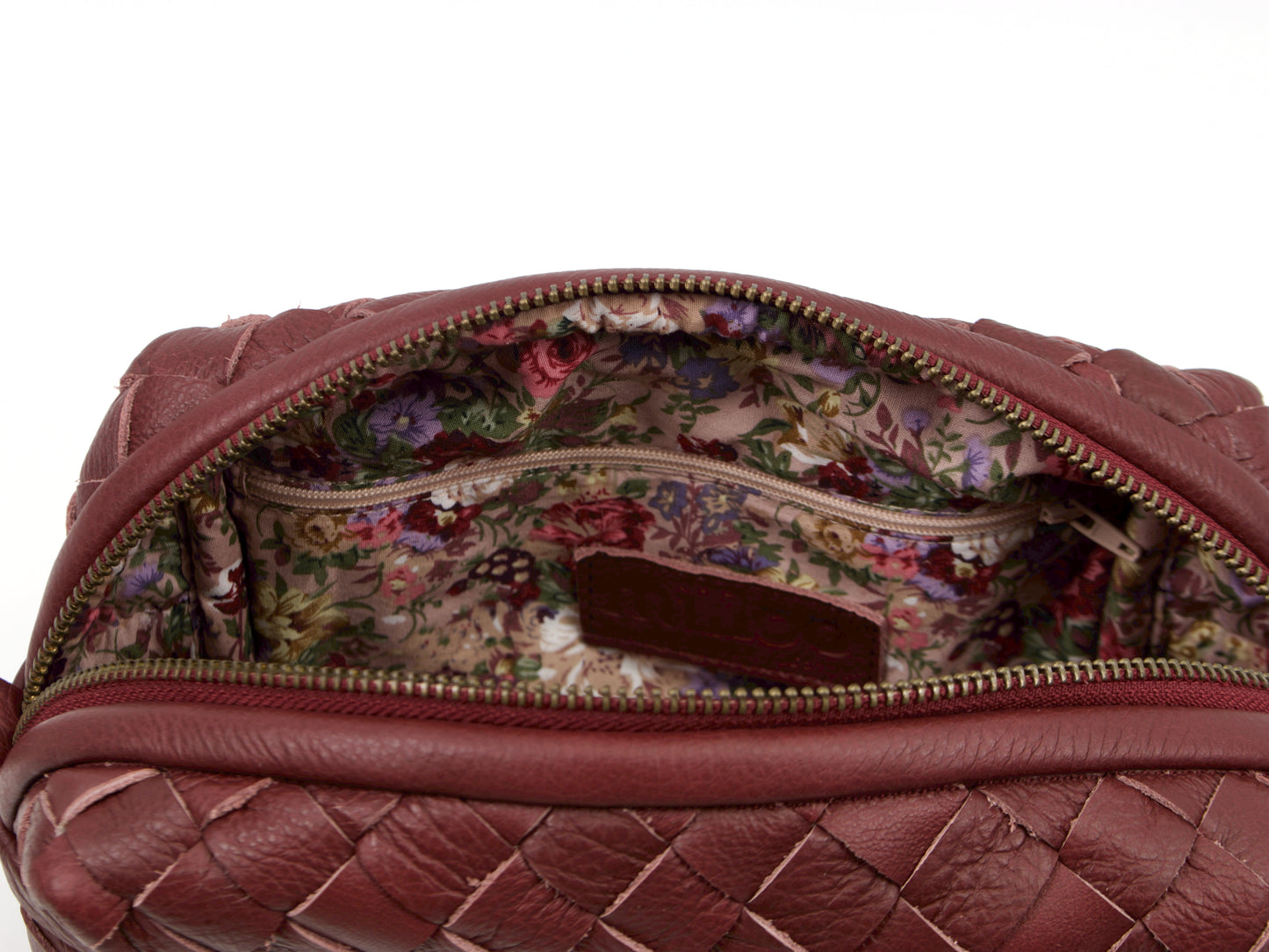 Bolso bandolera Milloo Erato marrón desgastado