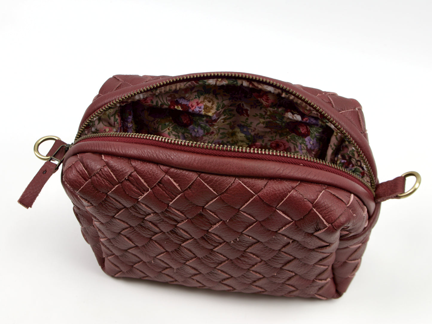 Bolso bandolera Milloo Erato marrón desgastado