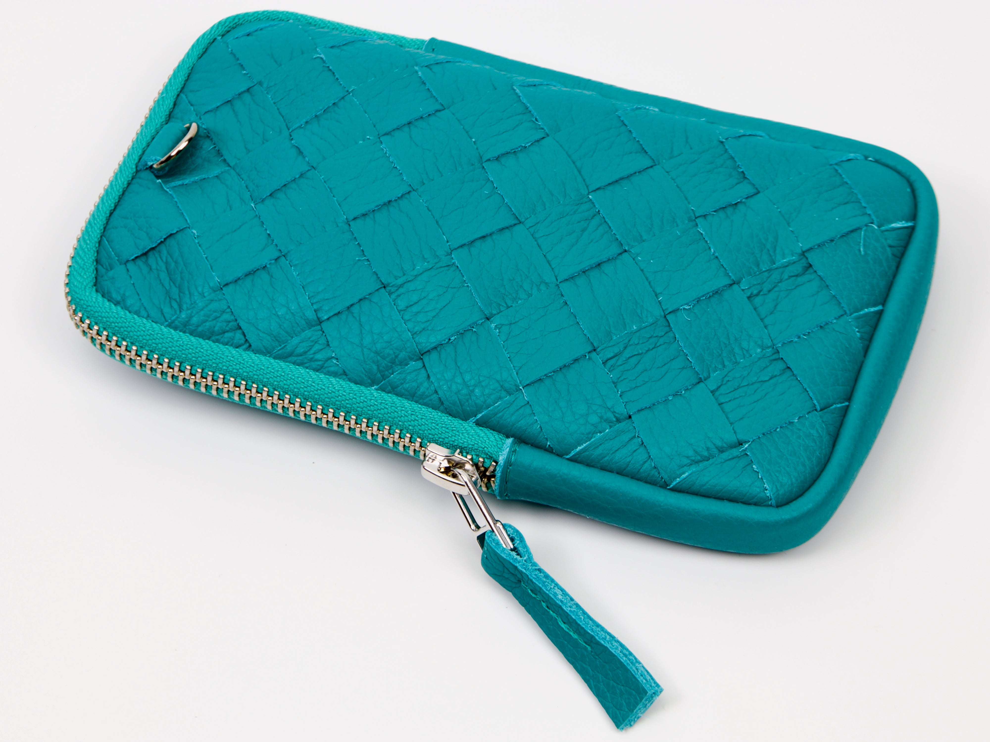 milloo Slim Pen Case Handwoven Turquoise - Tokyo Pen Shop