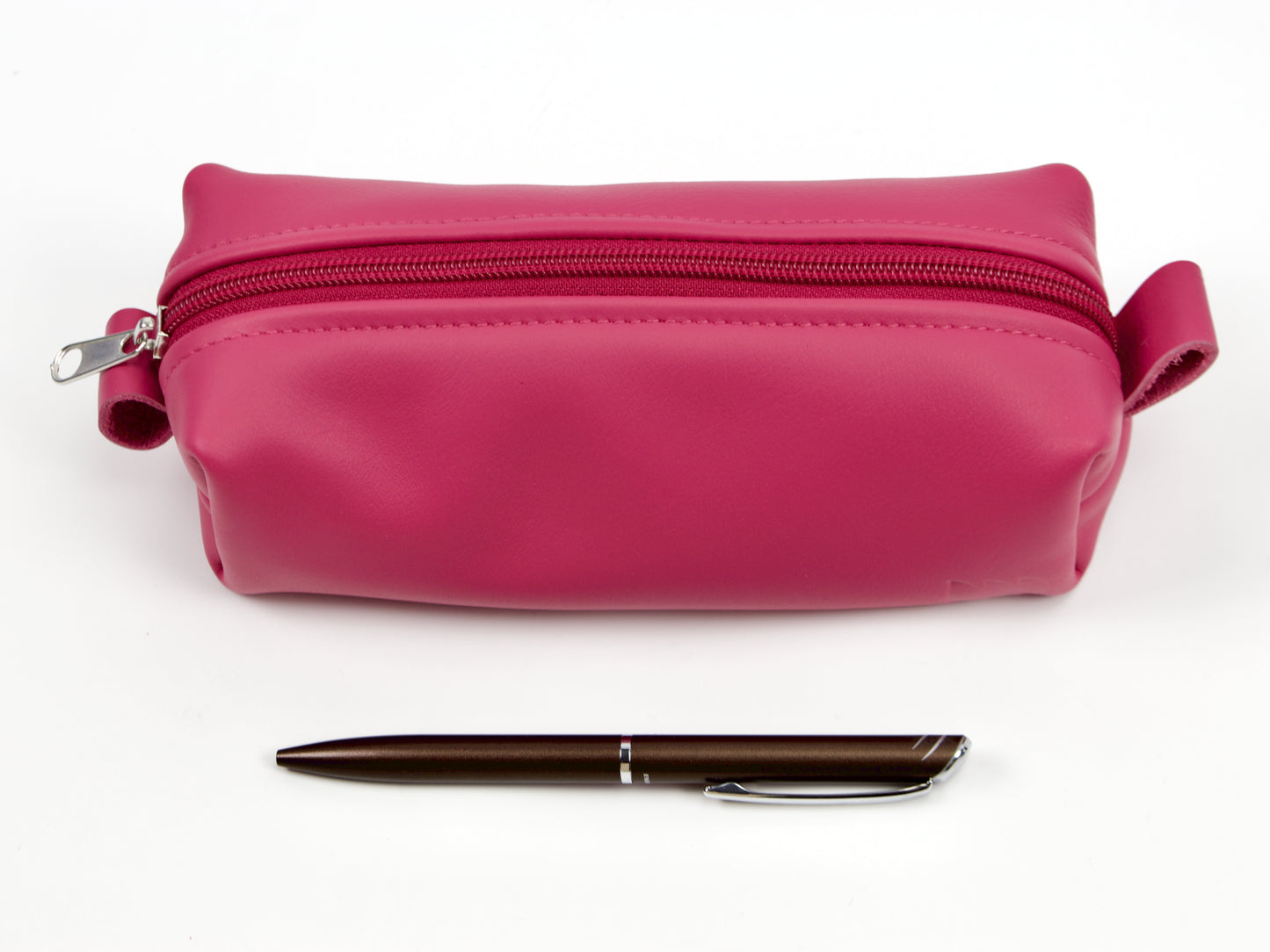 Estuche para bolígrafo Milloo Rec en color marrón chocolate