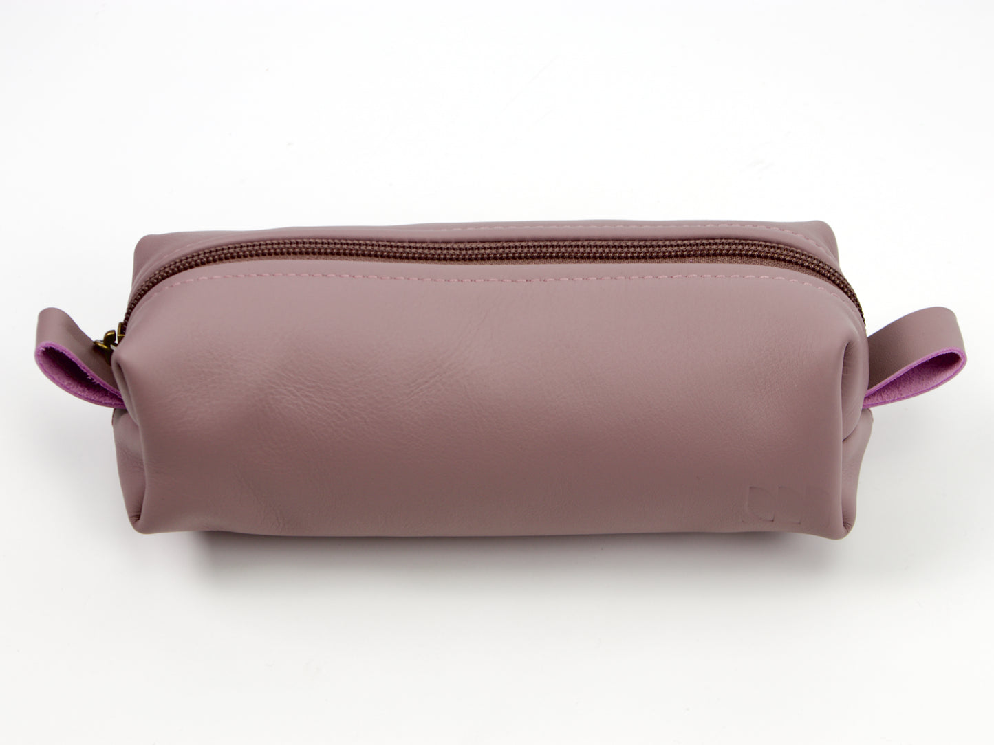 Estuche para bolígrafo Milloo Rec en color marrón chocolate