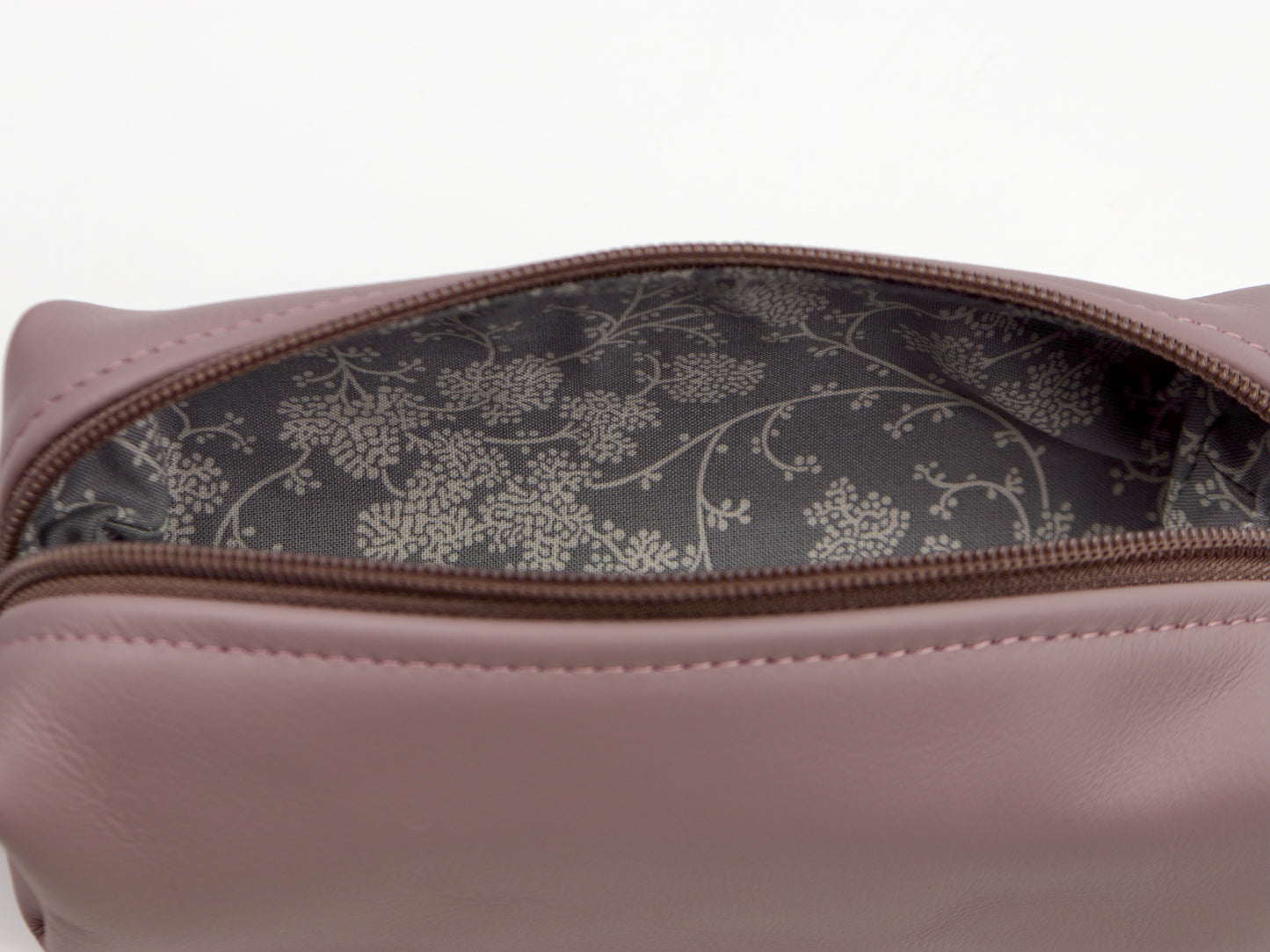 Estuche para bolígrafo Milloo Rec en color marrón chocolate