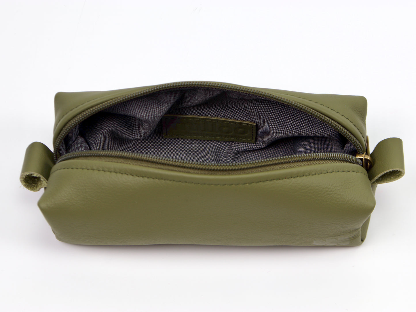 Estuche para bolígrafo Milloo Rec en color oliva 