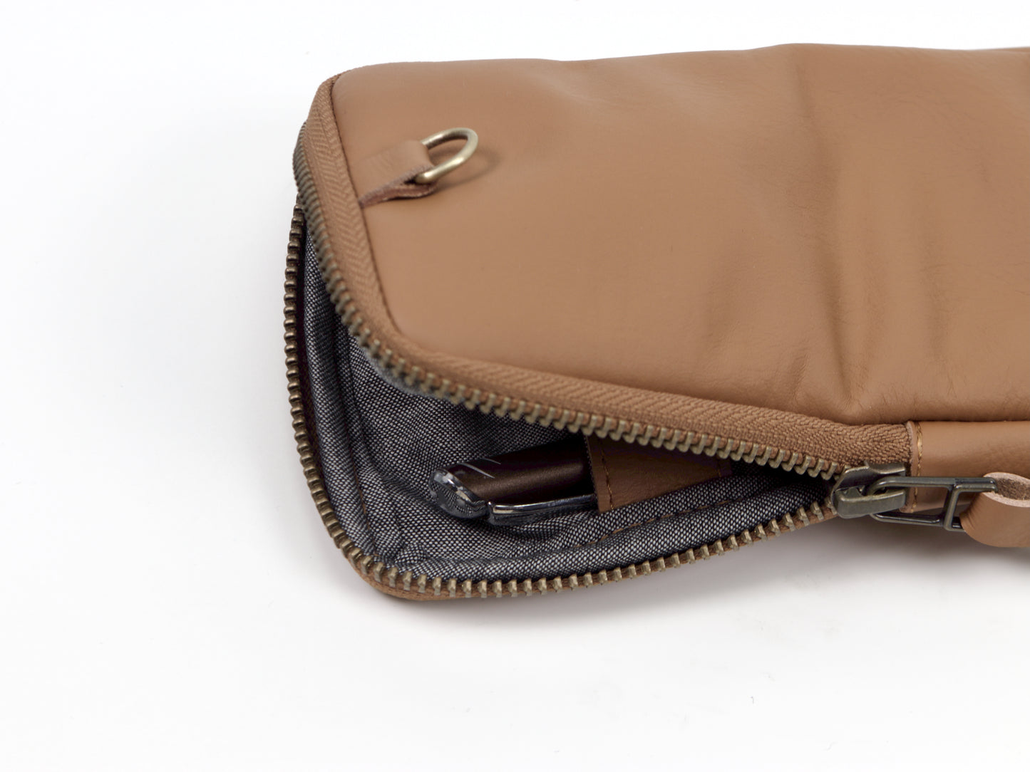 milloo Slim Pen Case Brown