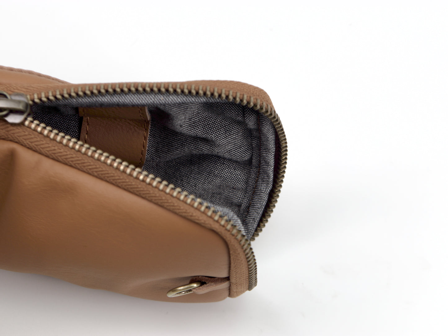 milloo Slim Pen Case Brown