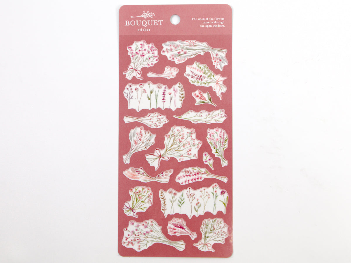 Boque Sticker Mind Wave Bouquet Sticker – Tokyo Pen Shop
