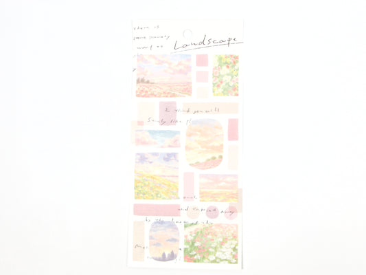 Mind Wave Landscape Sticker