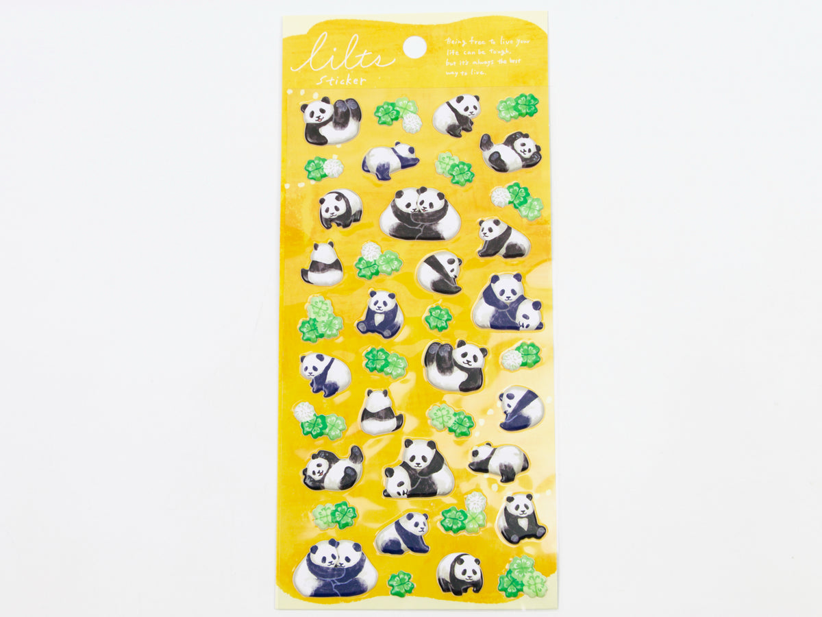 Mind Wave Puffy Panda Sticker