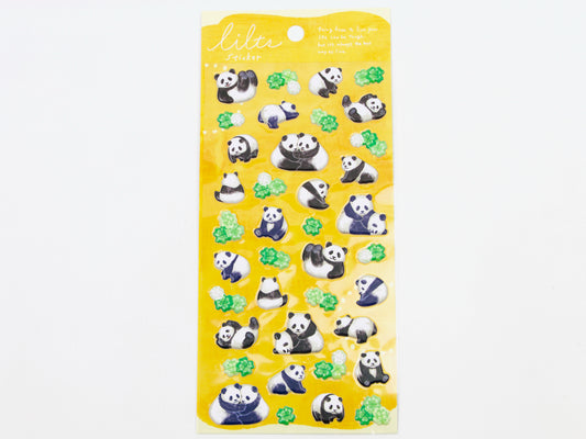 Mind Wave Puffy Panda Sticker