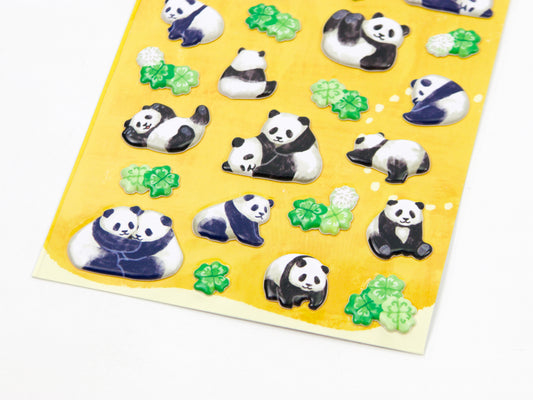 Mind Wave Puffy Panda Sticker