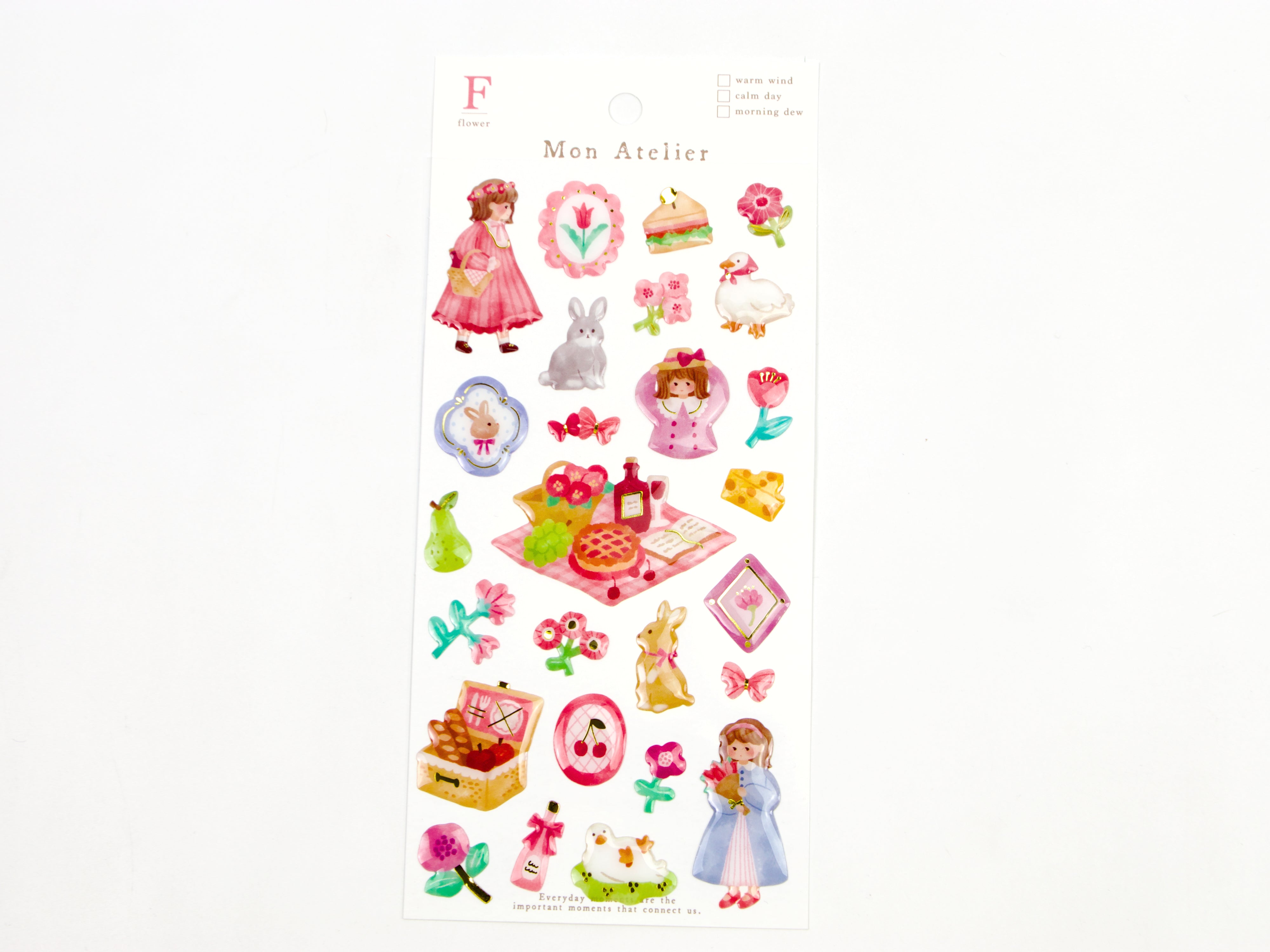Mind Wave Mon Atelier Stickers – Tokyo Pen Shop