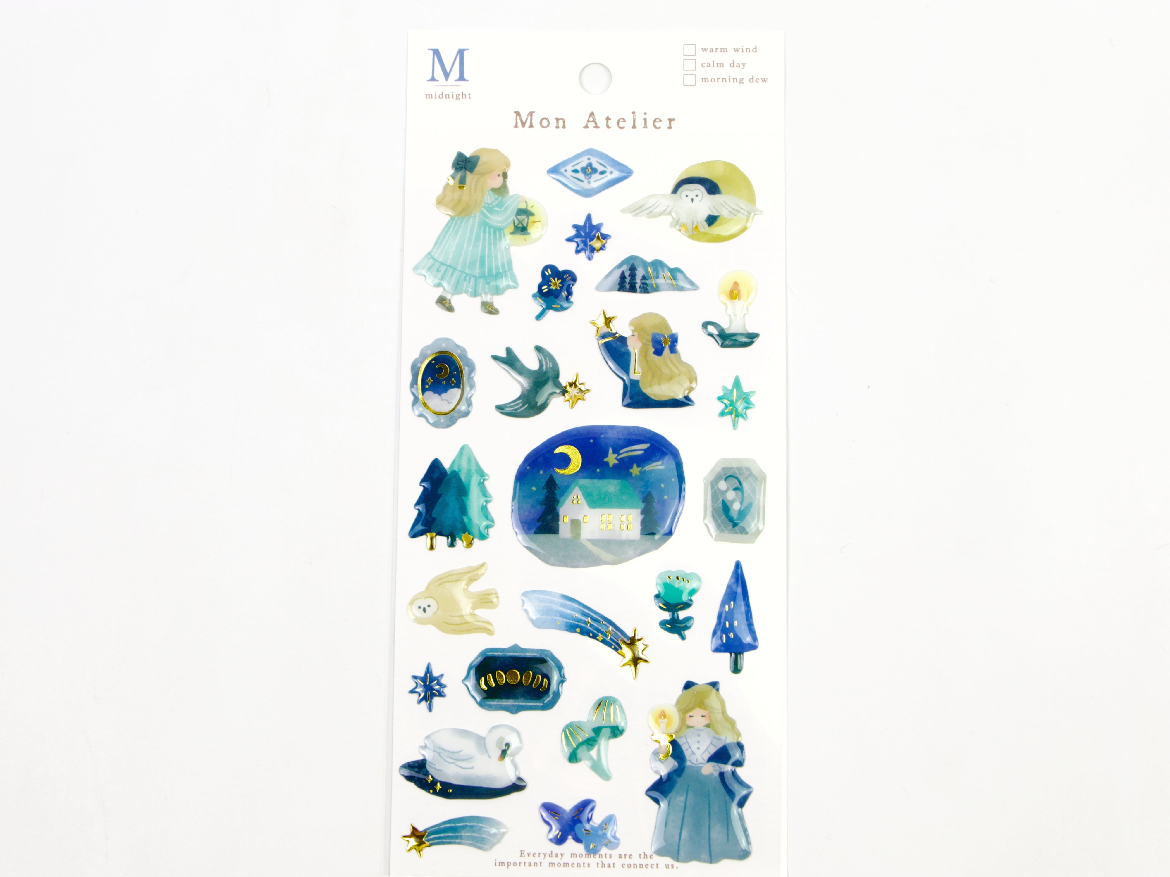Mind Wave Mon Atelier Stickers – Tokyo Pen Shop