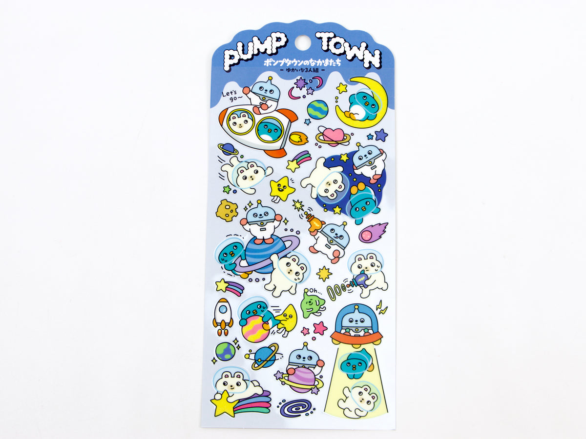 Mind Wave Pump Town Stickers
