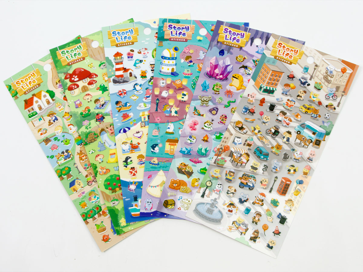 Mind Wave Story Life Stickers