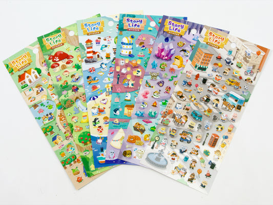 Mind Wave Story Life Stickers
