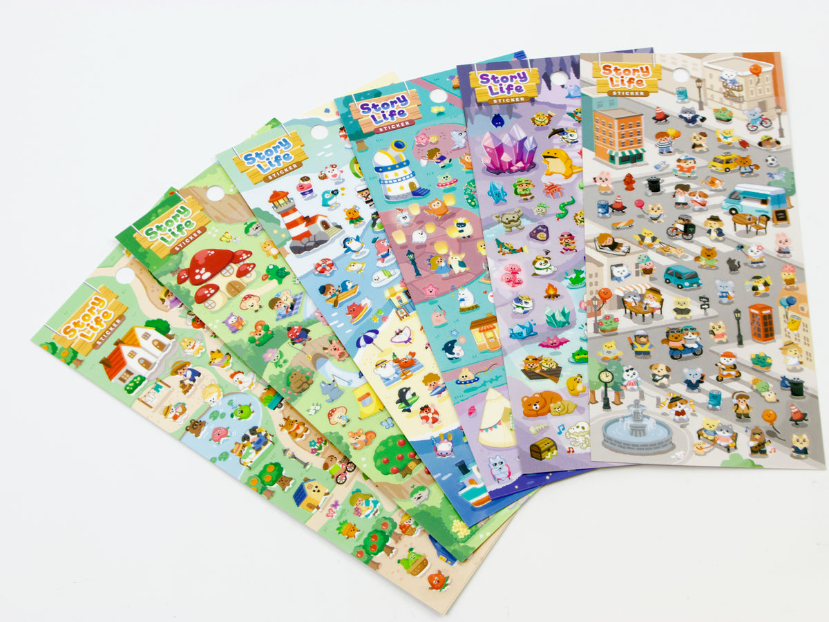 Mind Wave Story Life Stickers
