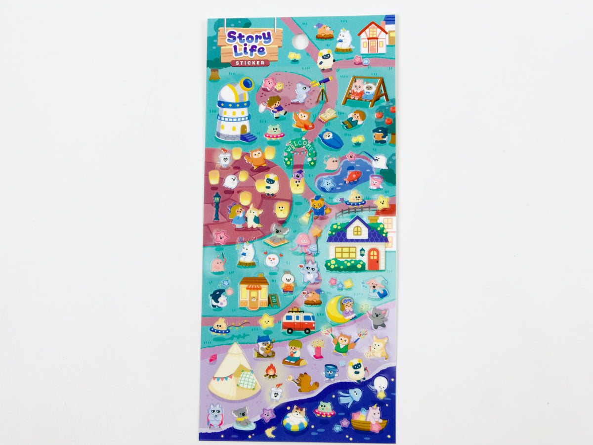 Mind Wave Story Life Stickers