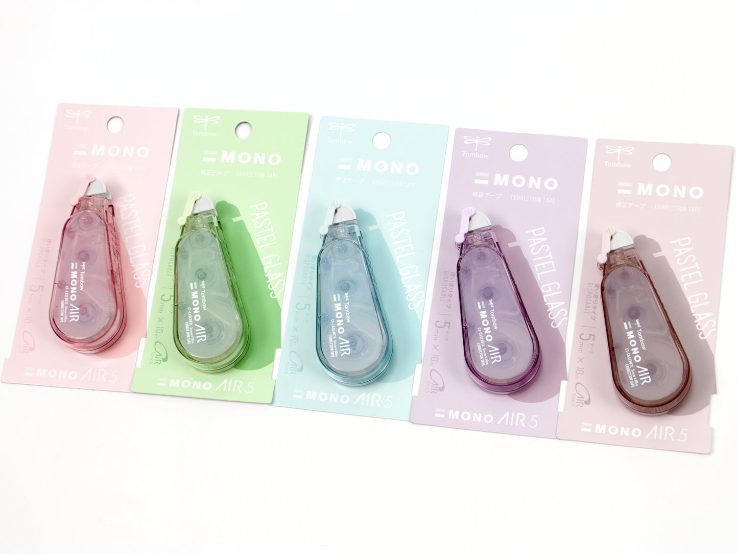 Tombow Mono Air 5 Correction Tape Pastel Glass LTD