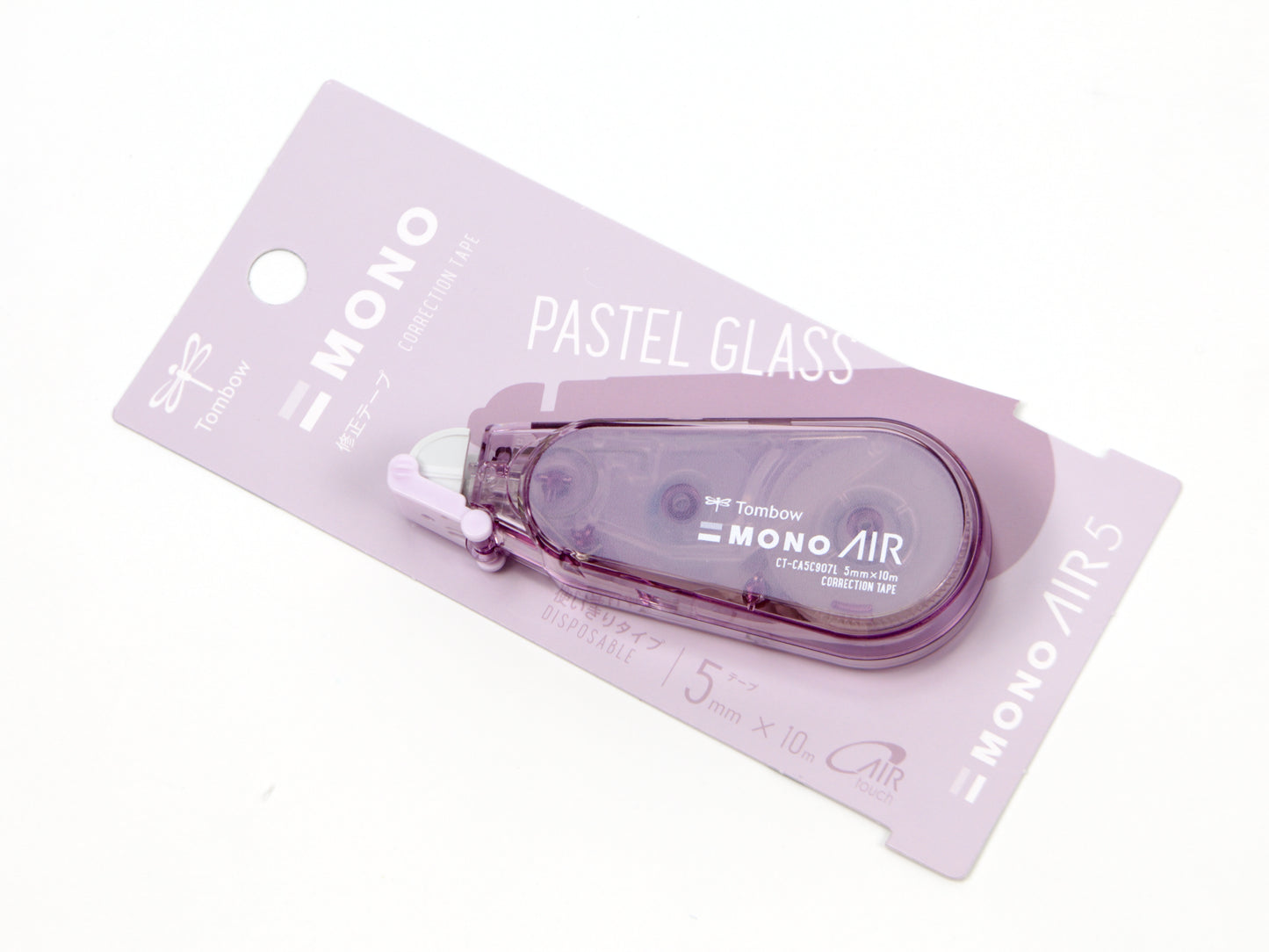 Cinta correctora Tombow Mono Air 5 Pastel Glass LTD