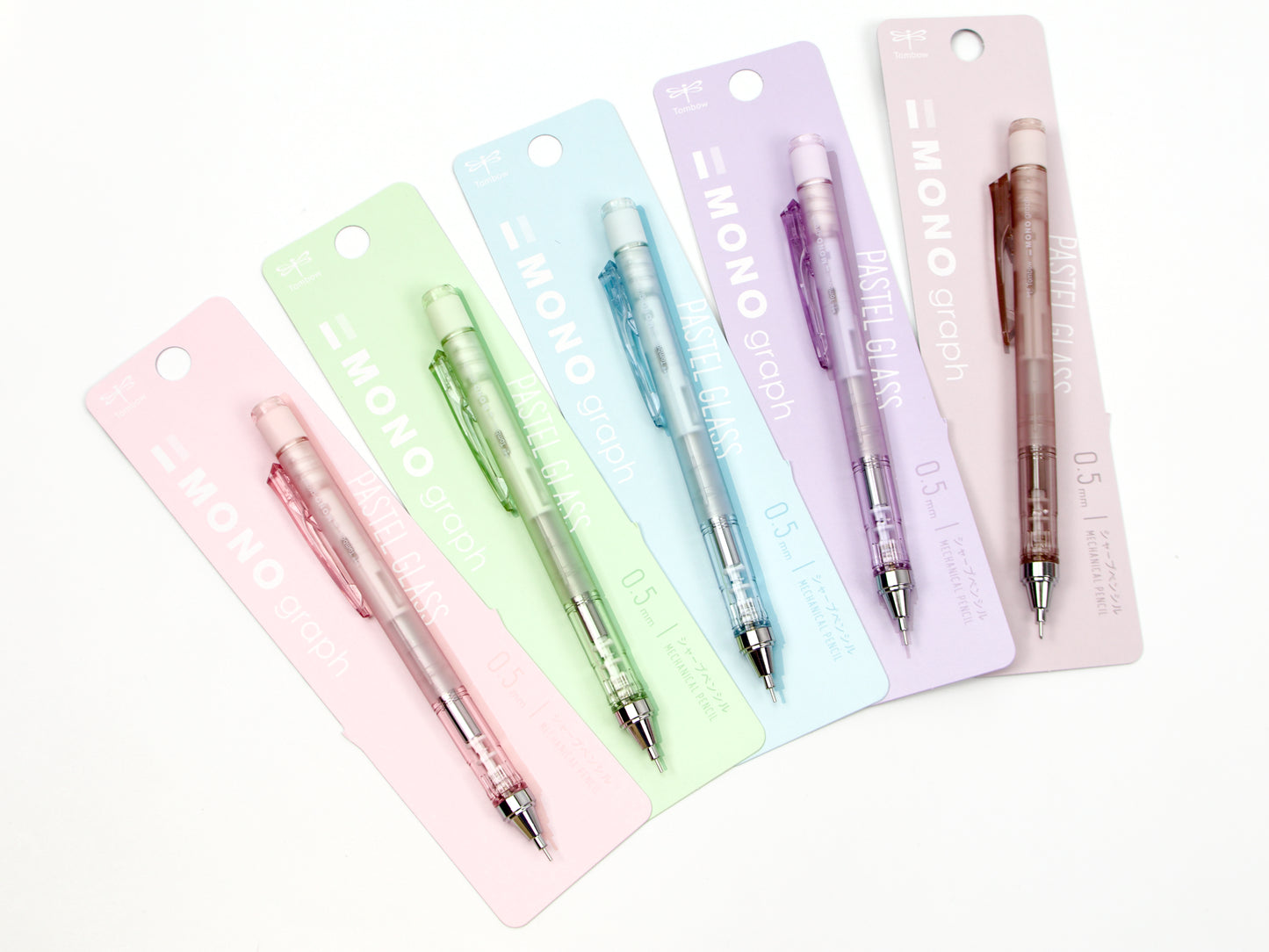 Tombow Mono Graph Pastel Glass Édition limitée