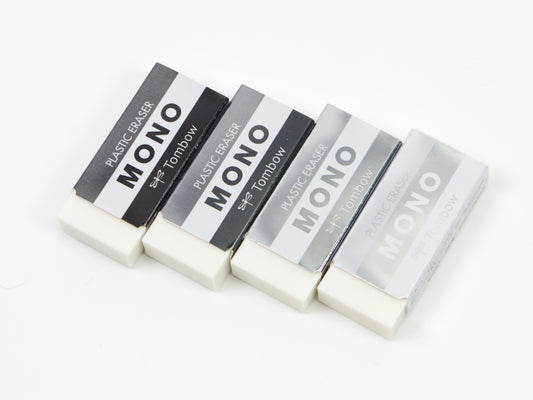 Tombow Mono Plastic Eraser Grayscale Limited Edition