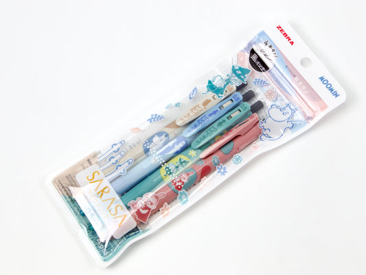 Limited Edition Moomin Sarasa Clip Set LTD