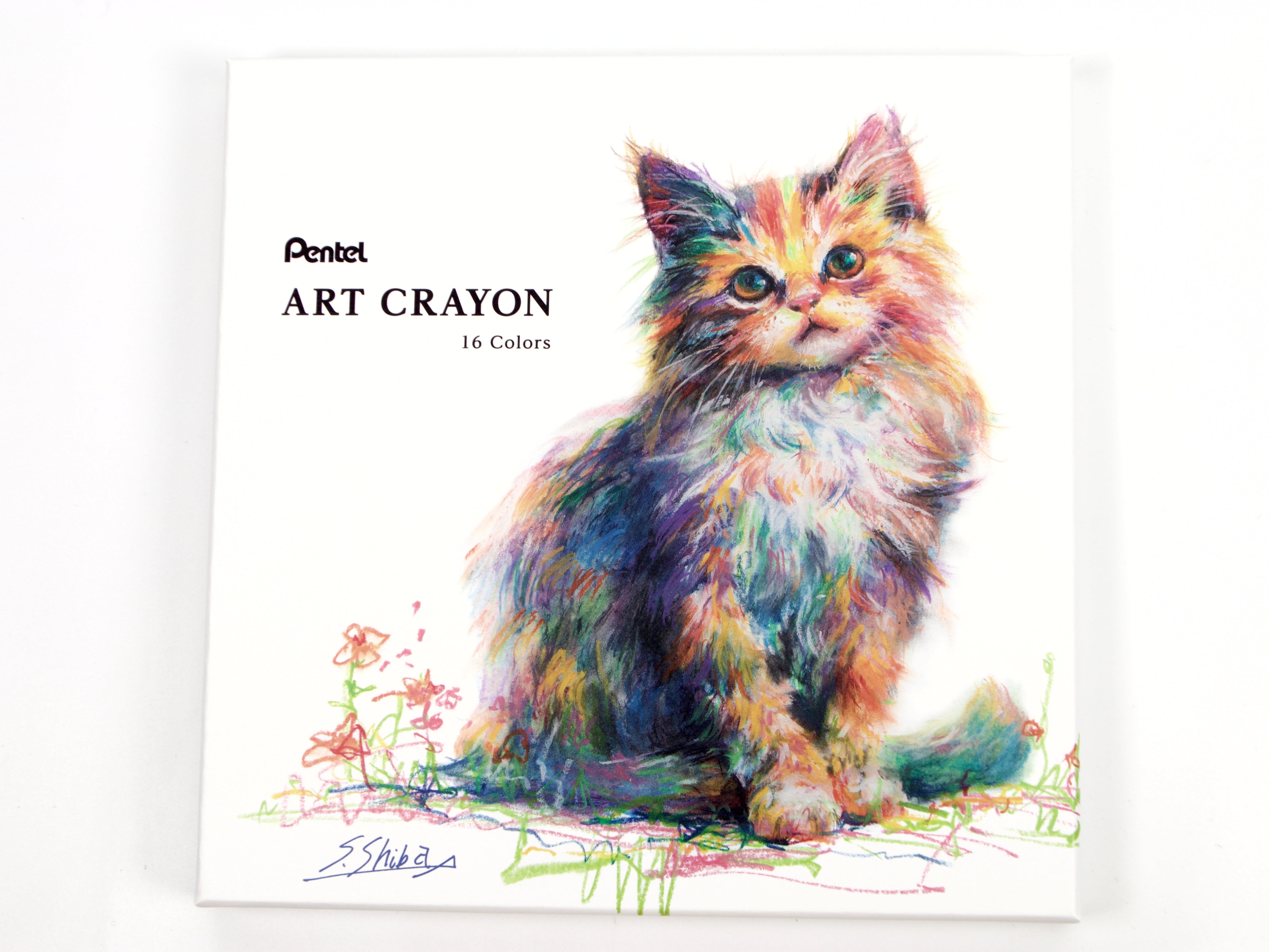 Pentel Art Crayon 16 Color Set - Tokyo Pen Shop