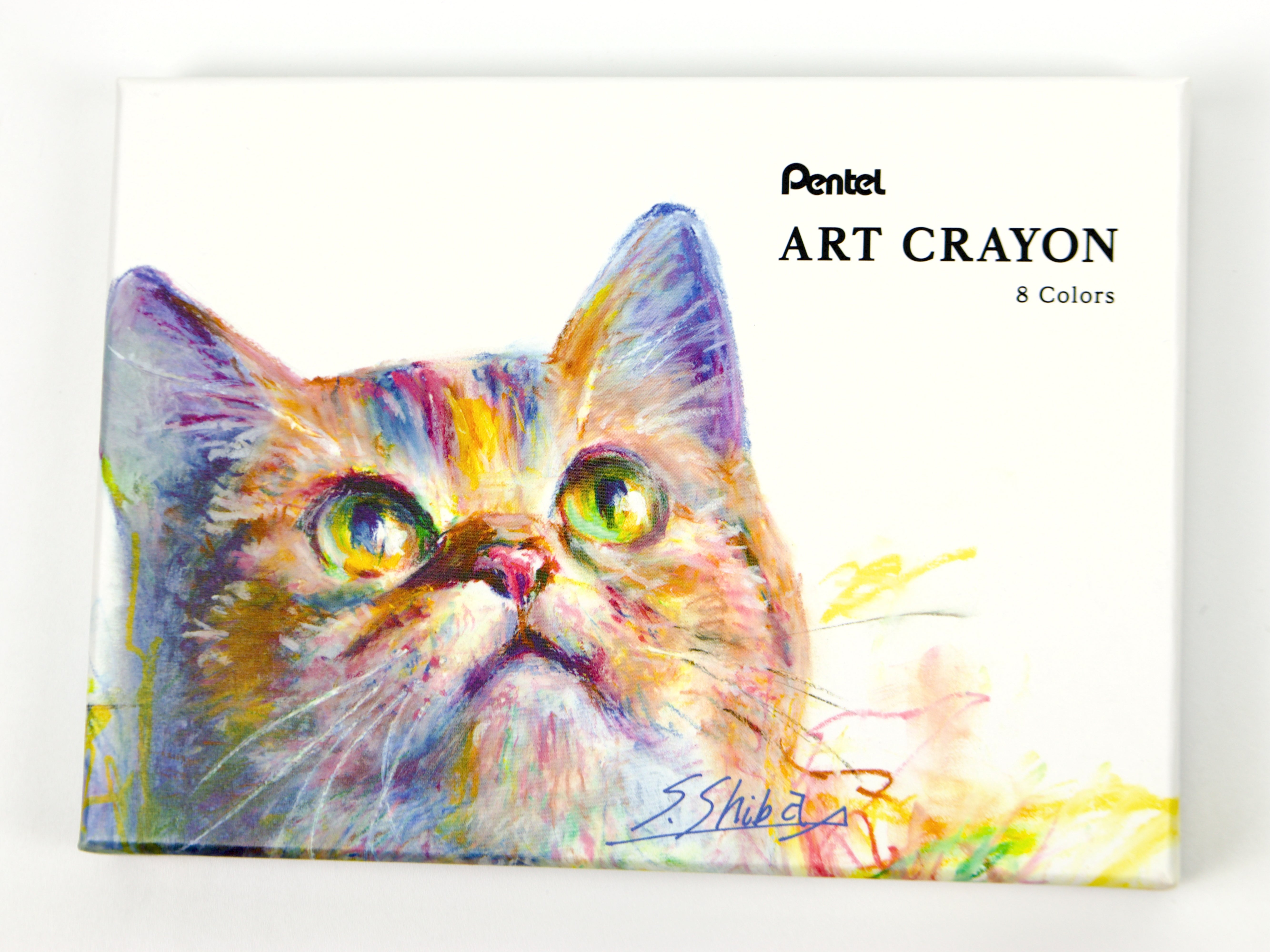 Pentel Art Crayon 8 Color Set - Tokyo Pen Shop