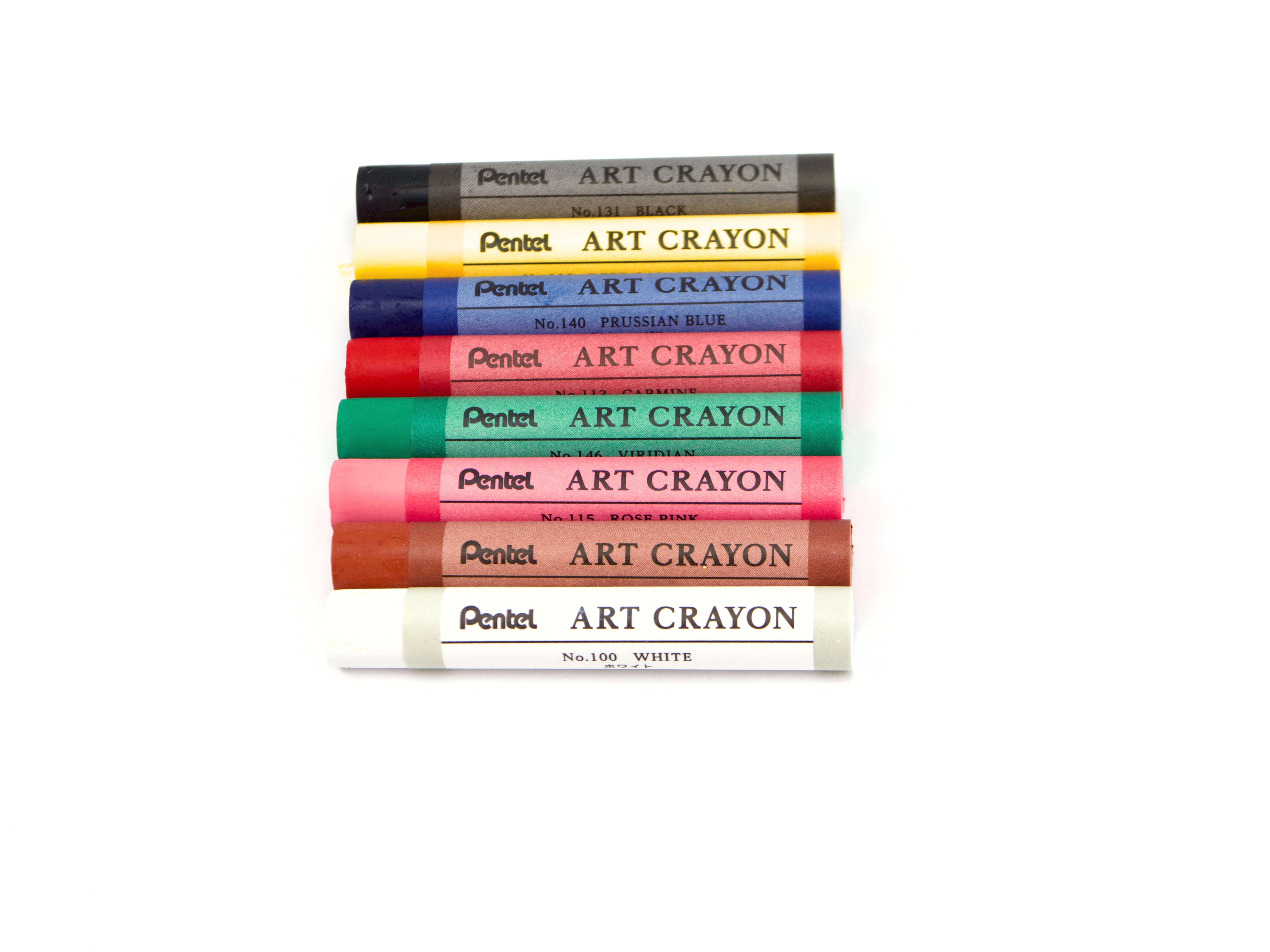 Pentel Art Crayon 8 Color Set - Tokyo Pen Shop