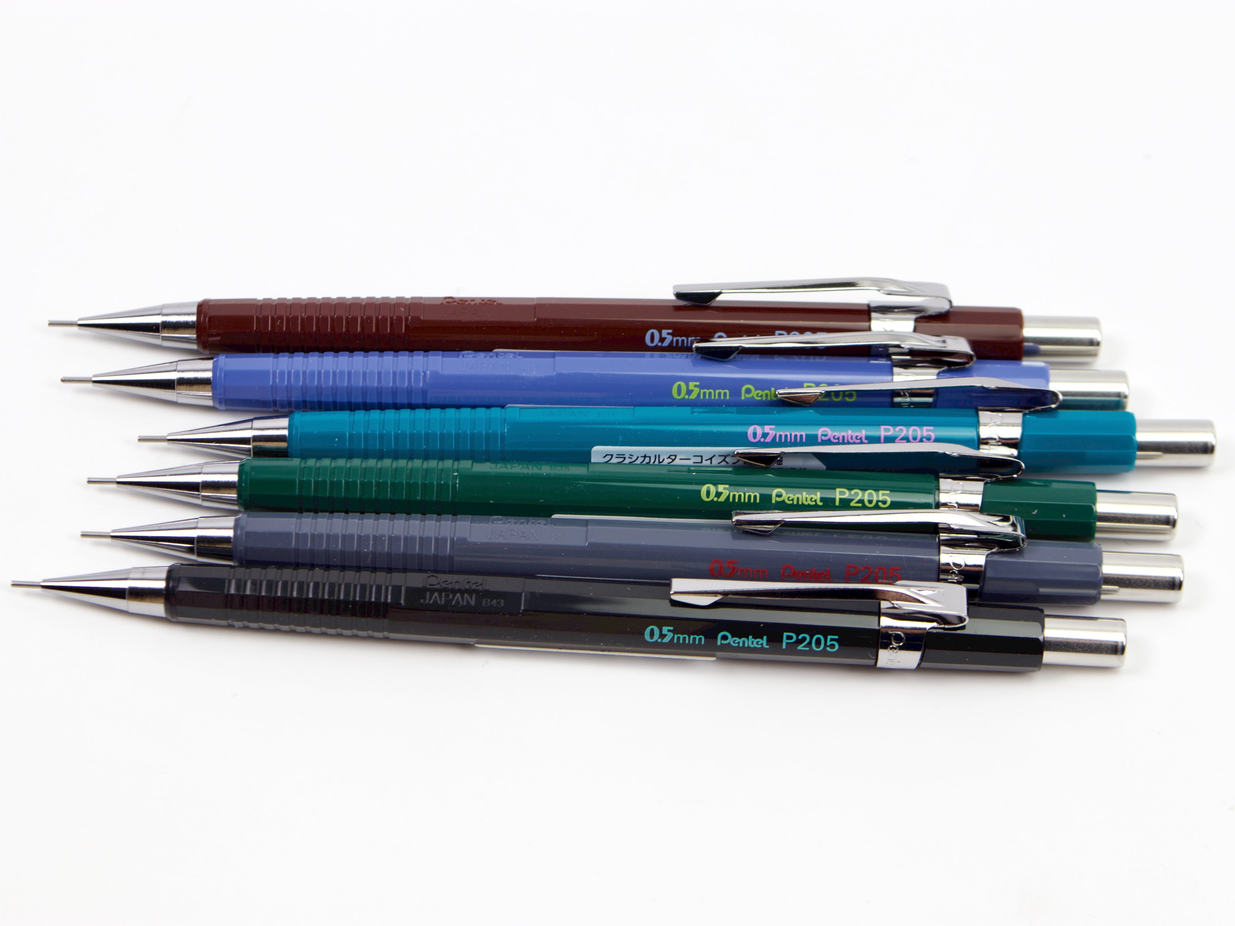 Pentel P205 LTD Neo Classical Colors - Tokyo Pen Shop