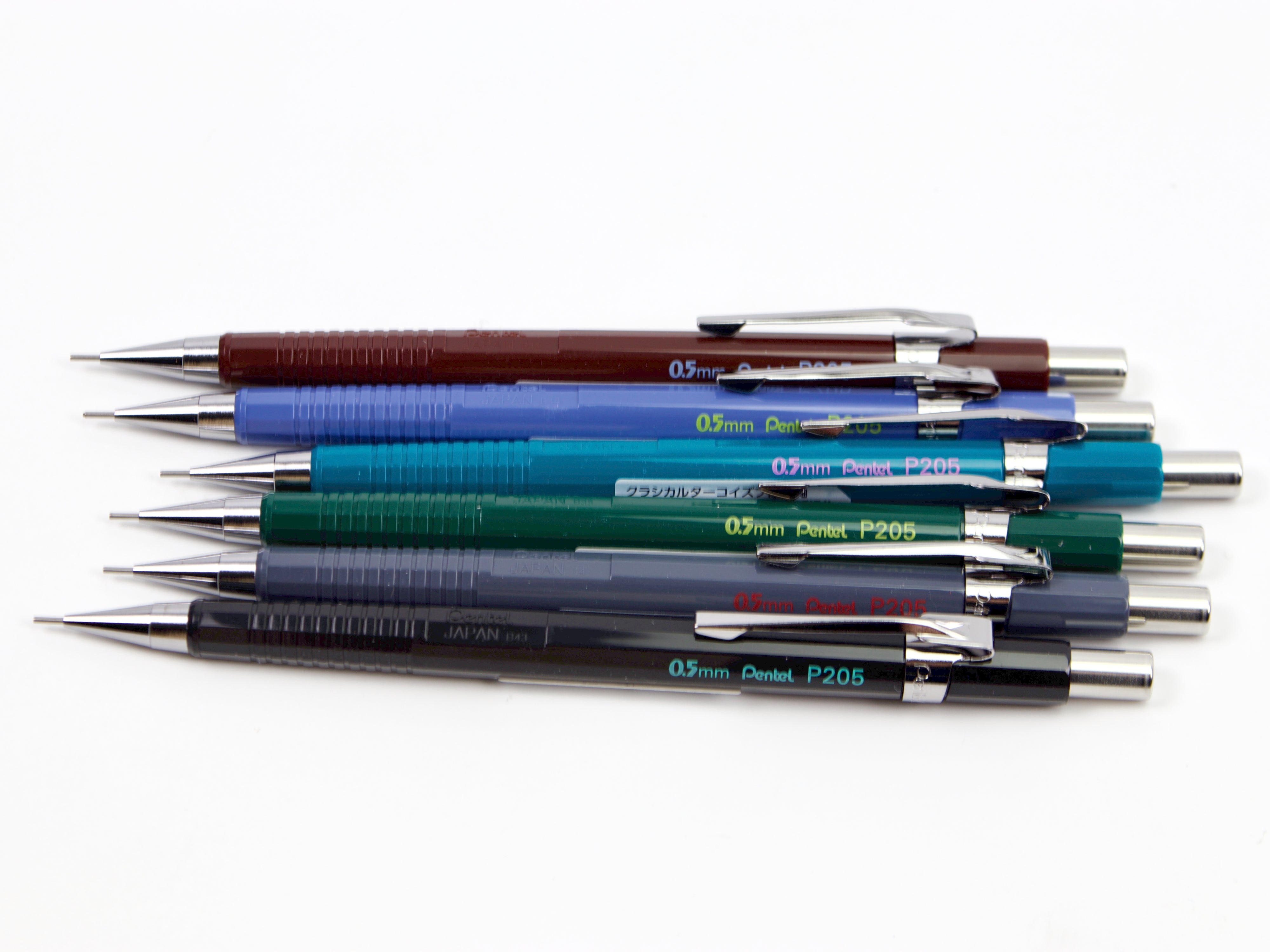 Pentel P205 LTD Neo Classical Colors - Tokyo Pen Shop