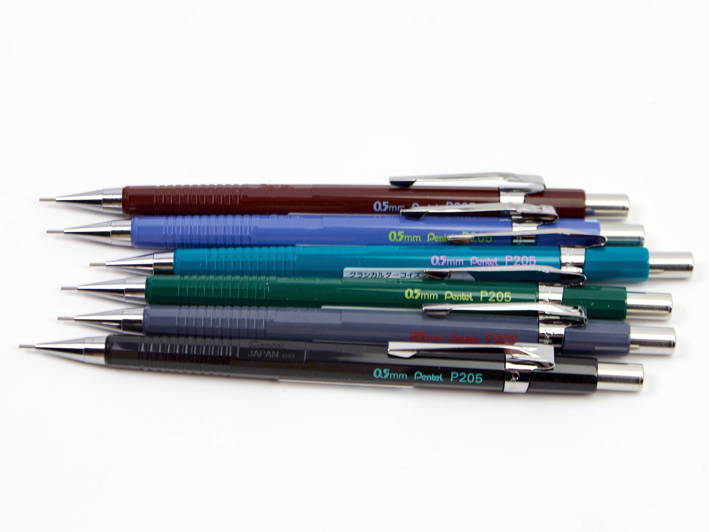 Pentel P205 LTD Neo Classical Colors