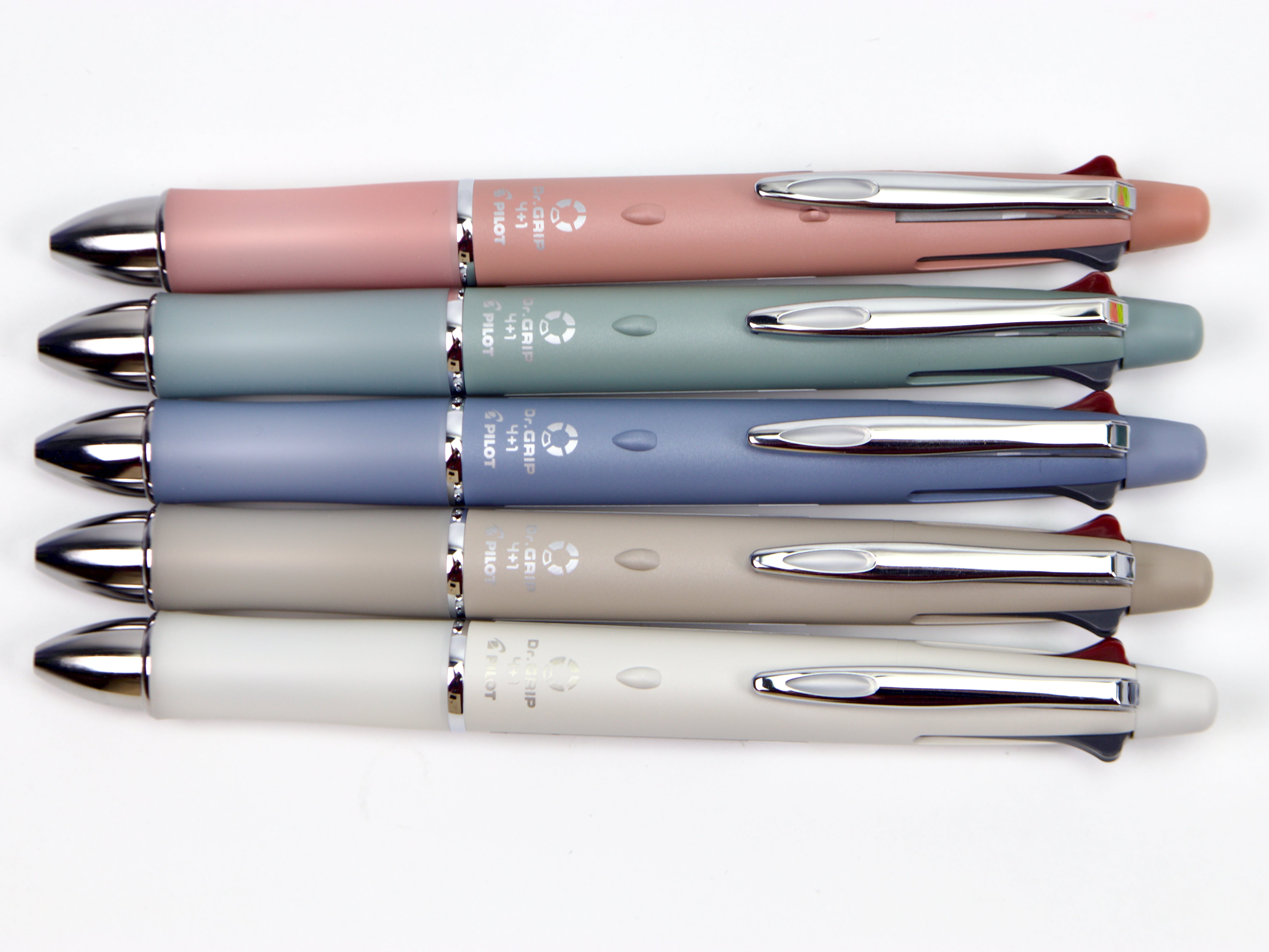 Dr. Grip 4 + 1 .5mm Botanical Colors - Tokyo Pen Shop