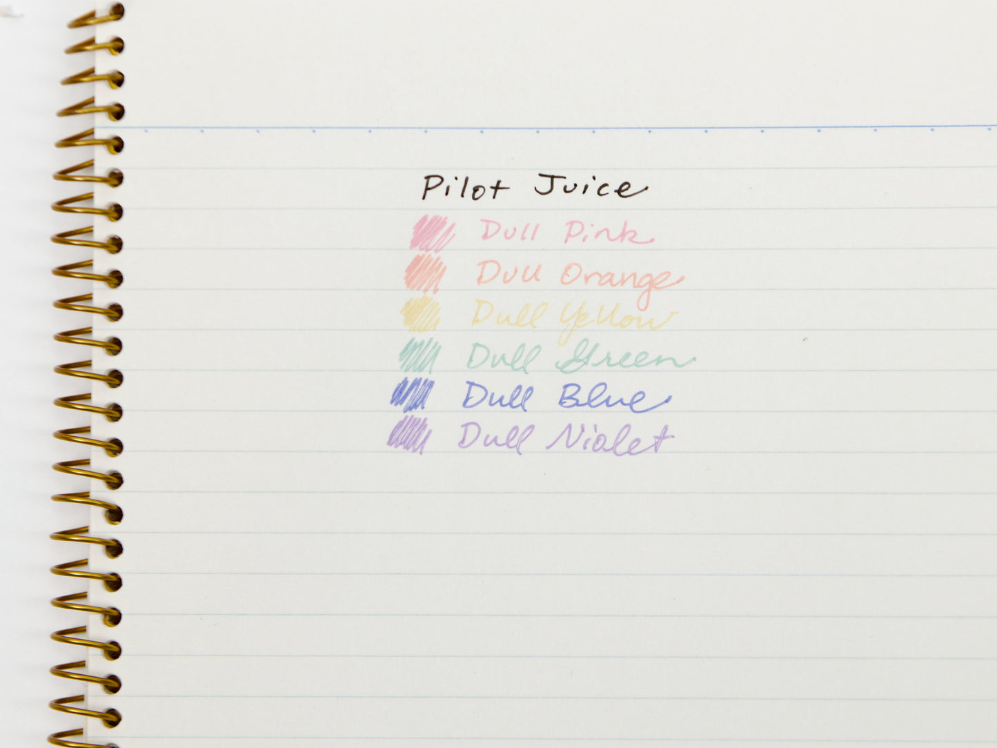Pilot Juice Dull Colors Set