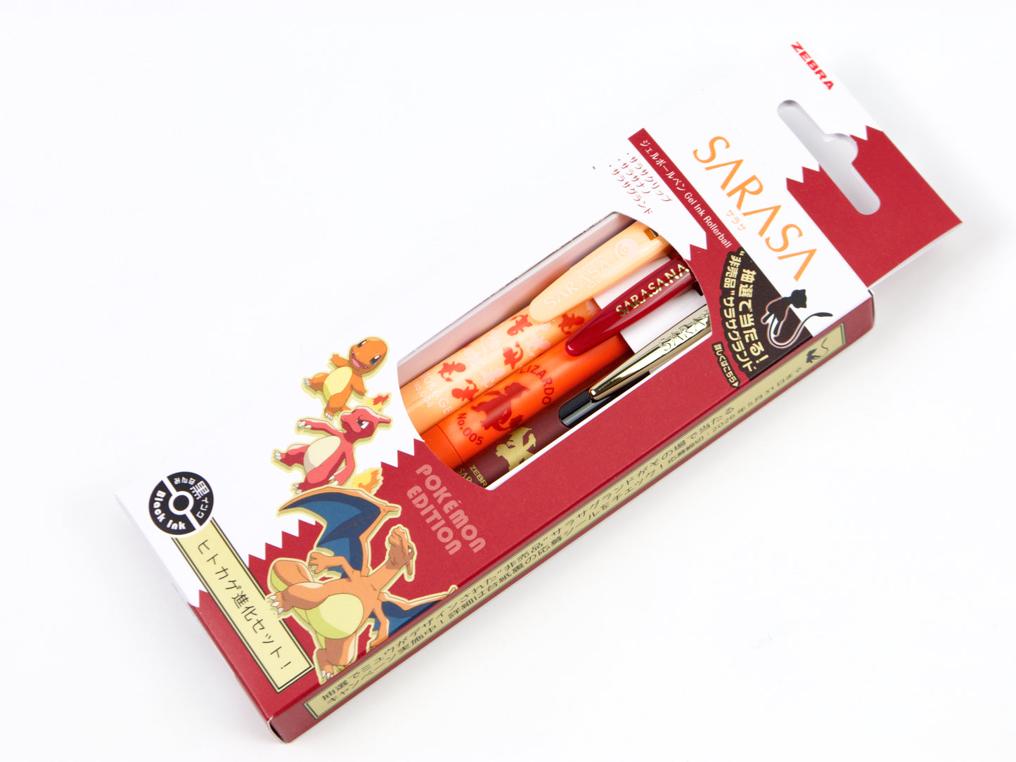 Sarasa Pokemon Evolution 3 Pen Set