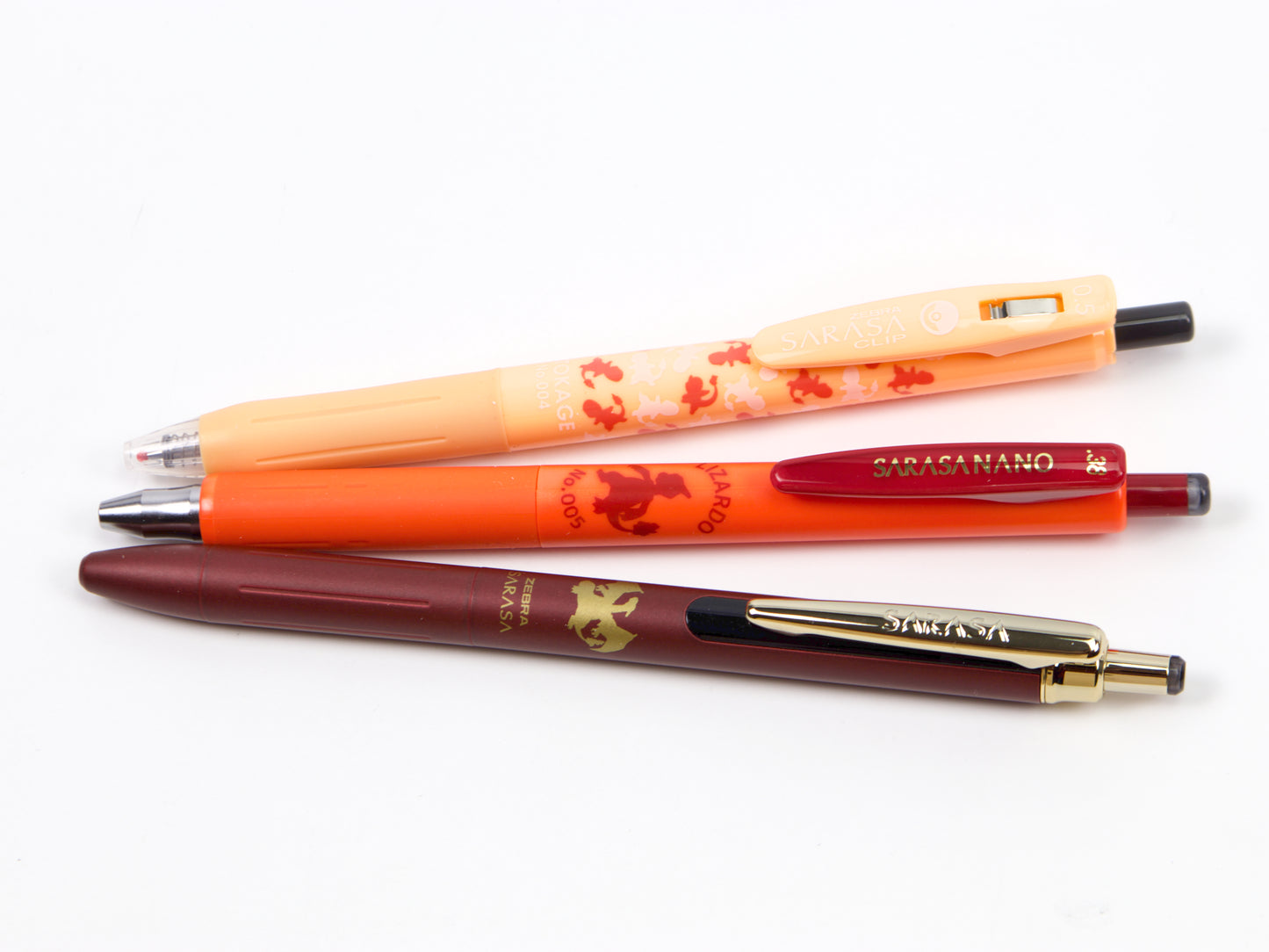 Sarasa Pokemon Evolution 3 Pen Set