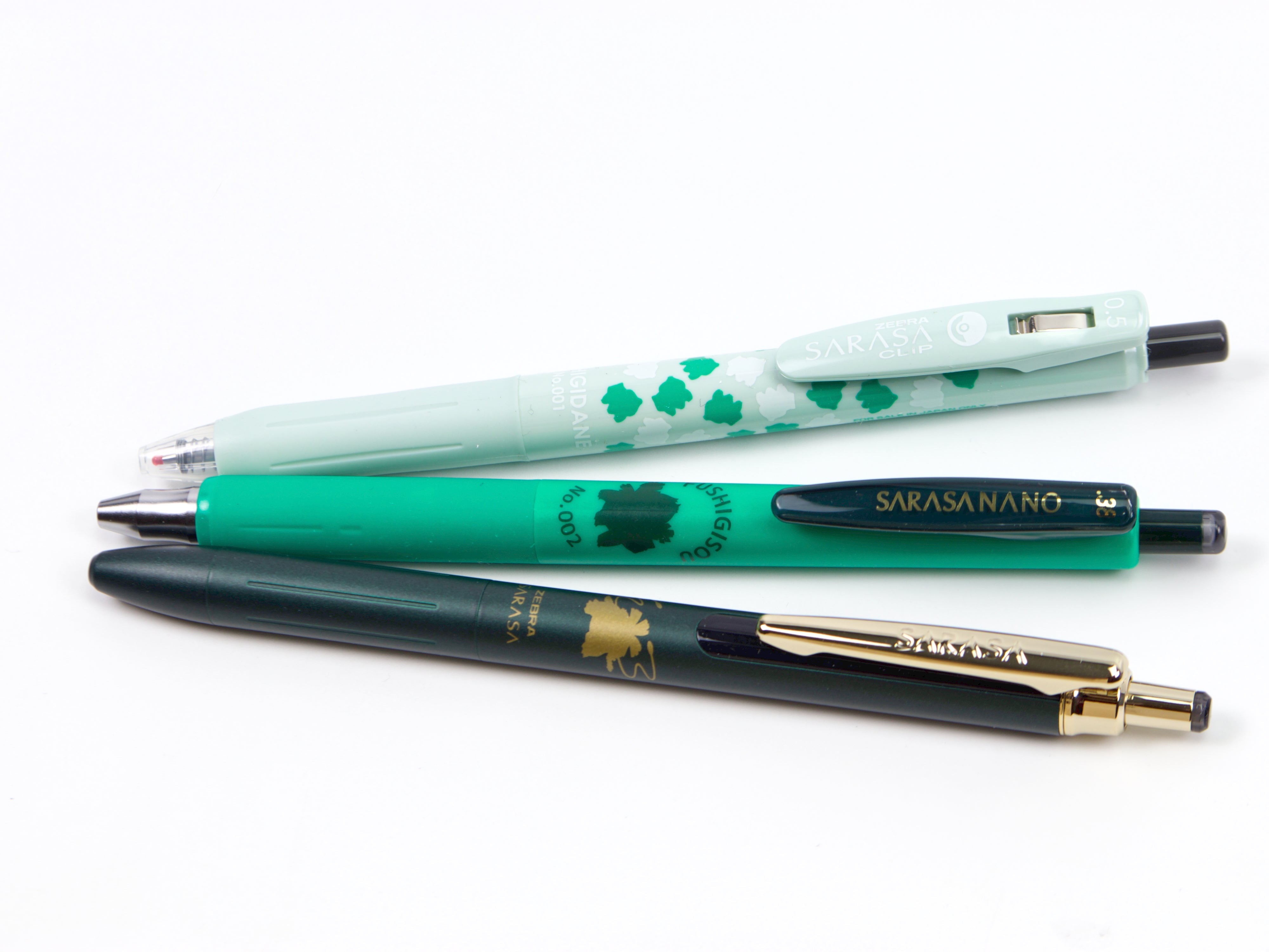 ZEBRA SARASA ポケモンエディション 3本セット　2本セット Sarasa Pokemon Evolution 3 Pen Set - Tokyo Pen Shop