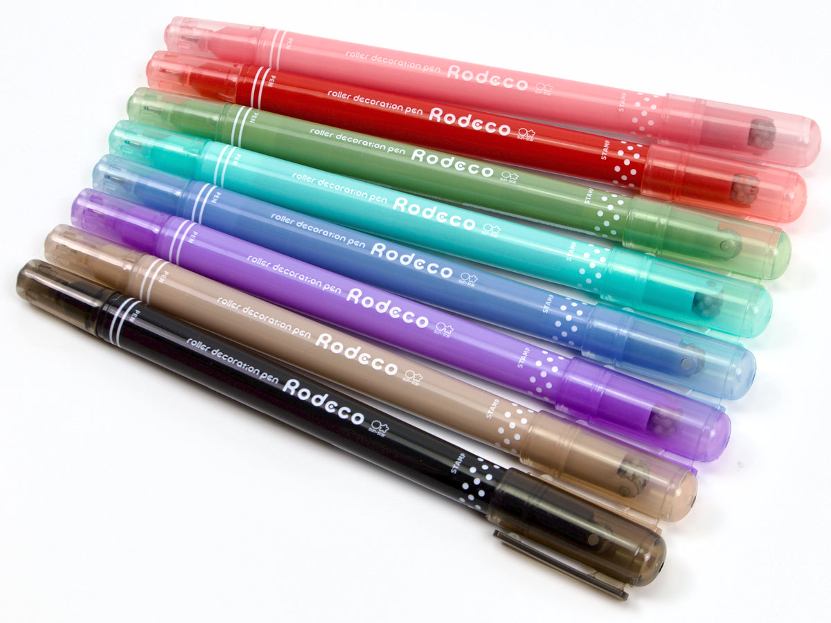 Rodeco Roller Stamp Pen - Tokyo Pen Shop