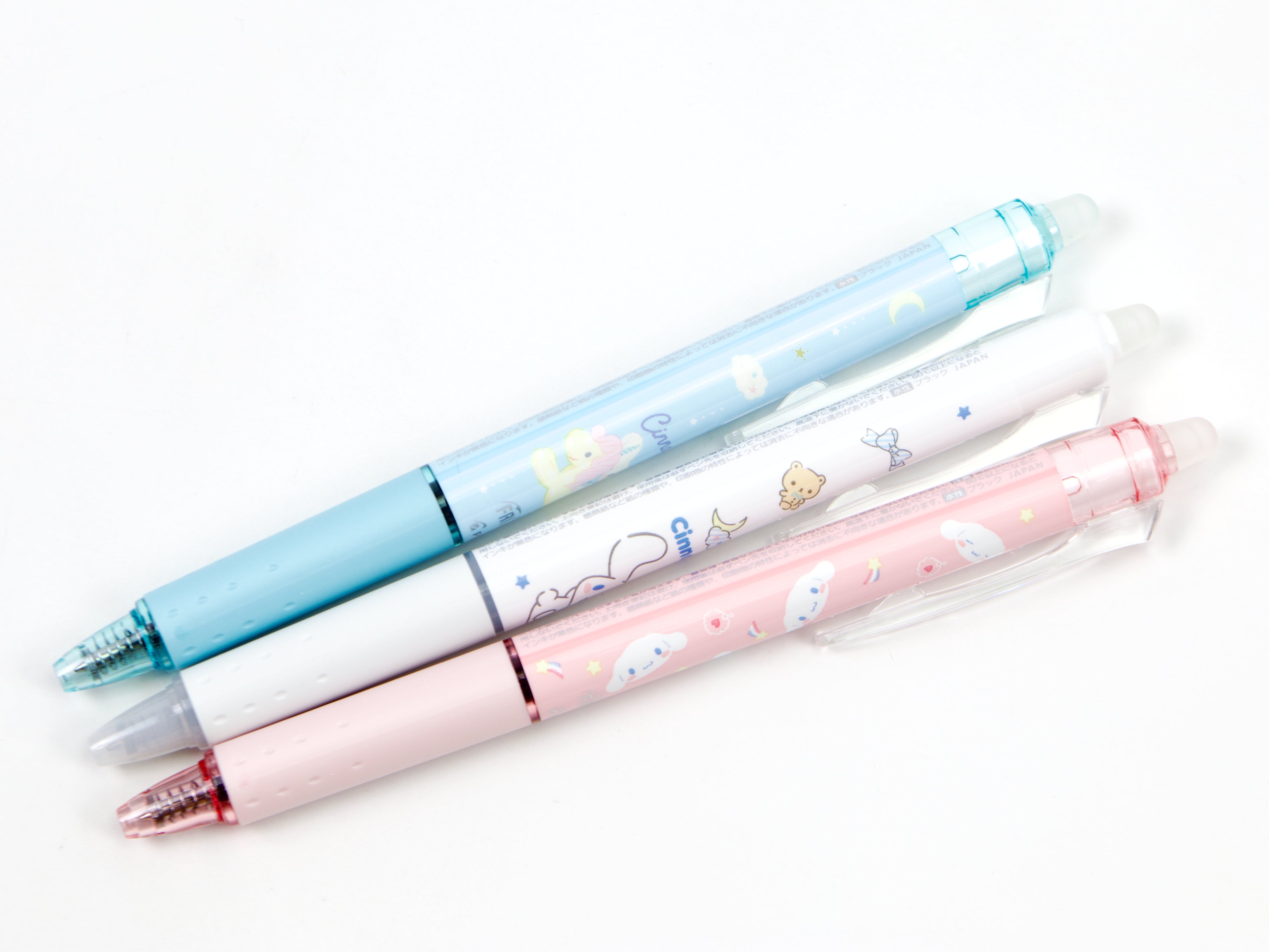 文房具・ステーショナリー Micro5,coinbox refill,v3 Sanrio Frixion Ball Knock 3 Pen Set - Tokyo Pen Shop