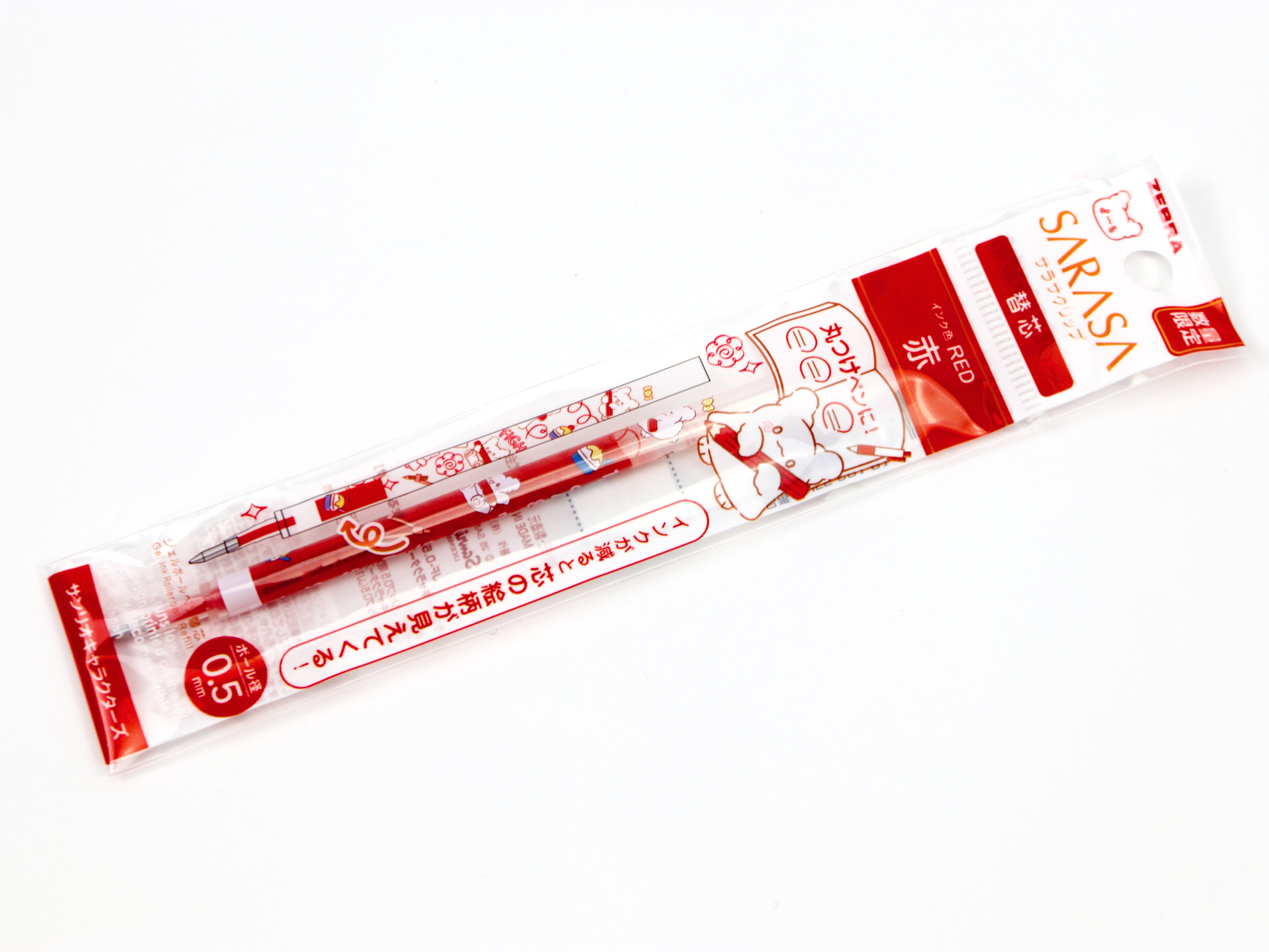 Sanrio x Sarasa Clip .5mm RJF Refill - Tokyo Pen Shop