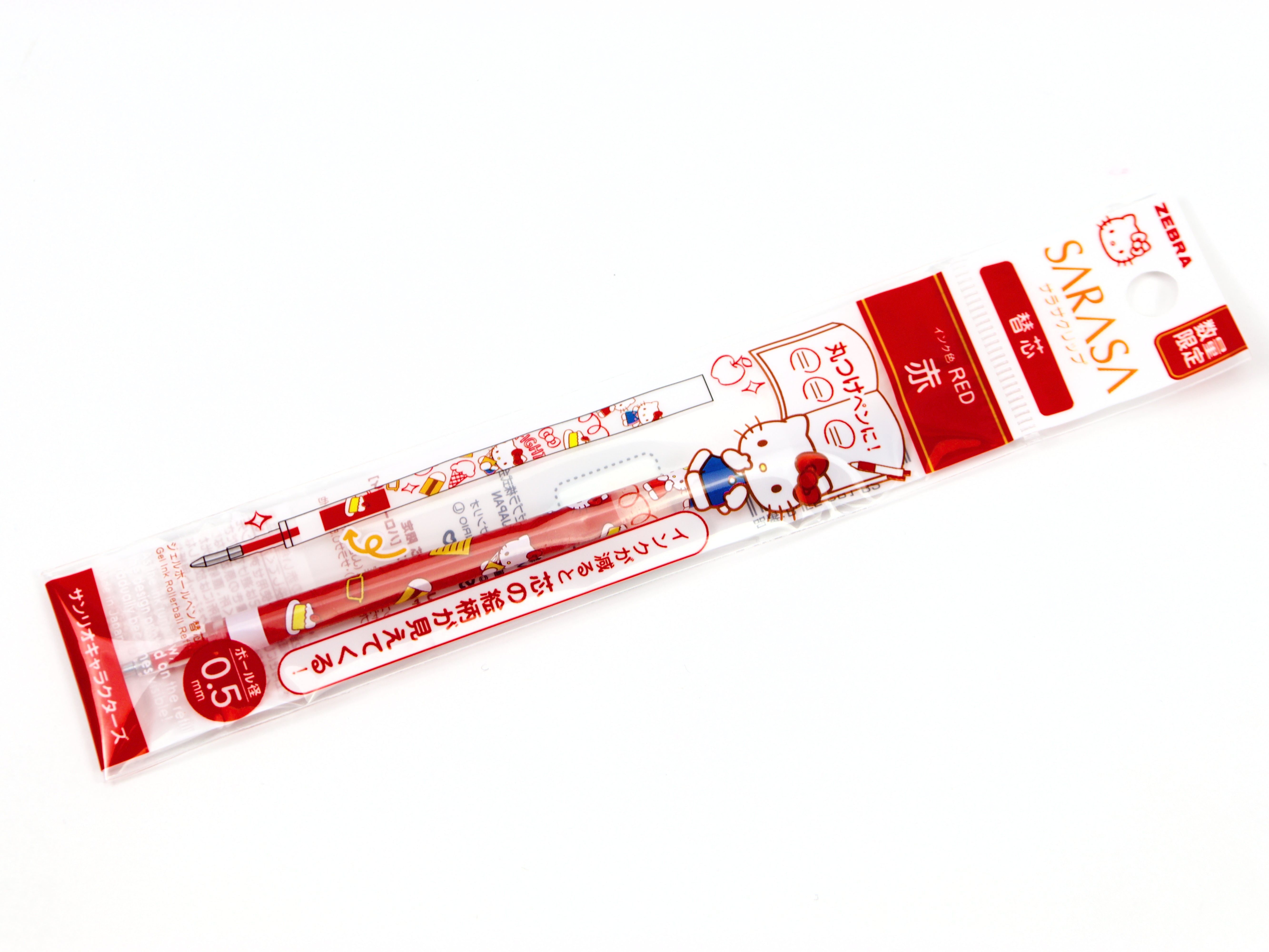 Sanrio x Sarasa Clip .5mm RJF Refill - Tokyo Pen Shop