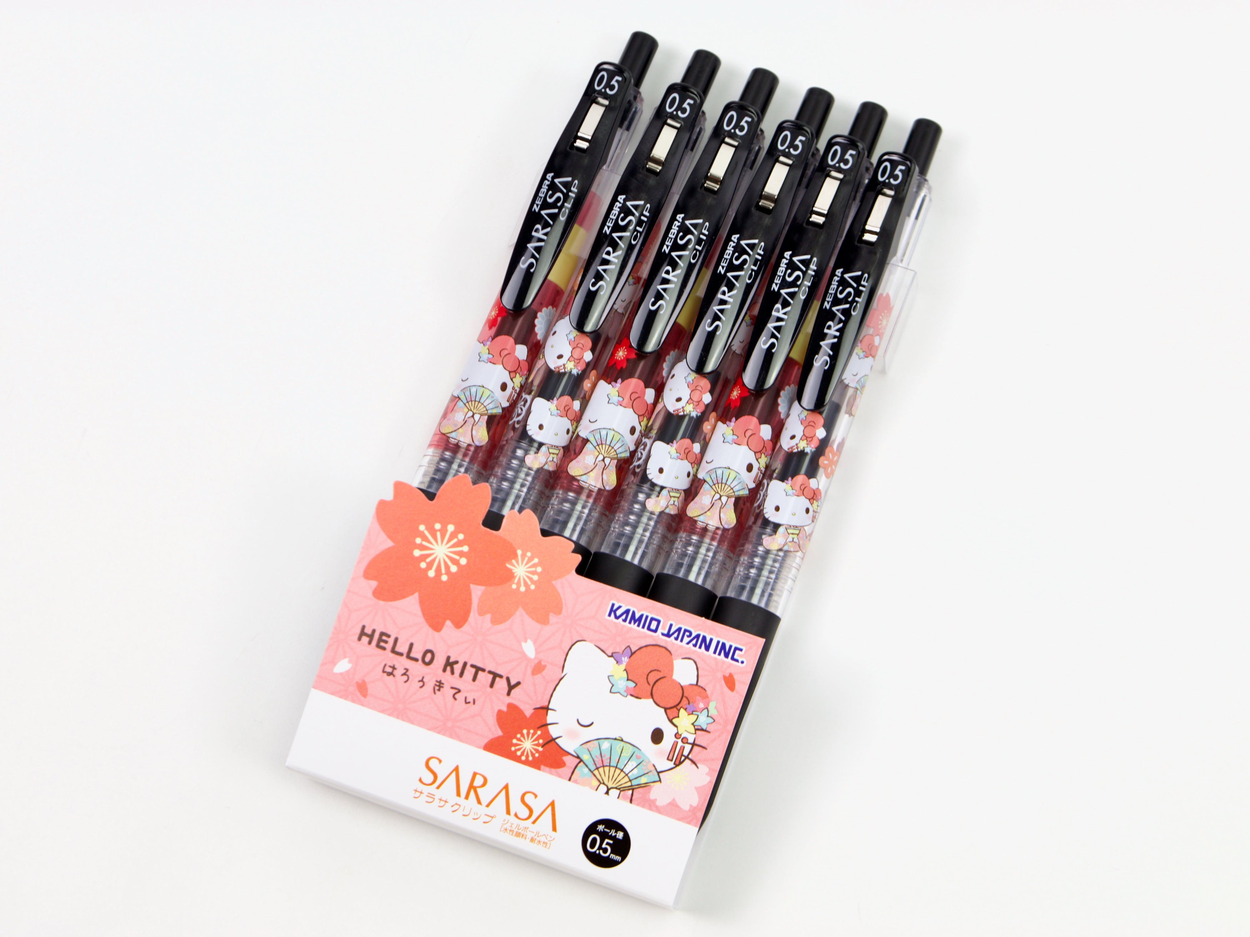 Sanrio Kimono Sarasa Clip Set LTD - Tokyo Pen Shop