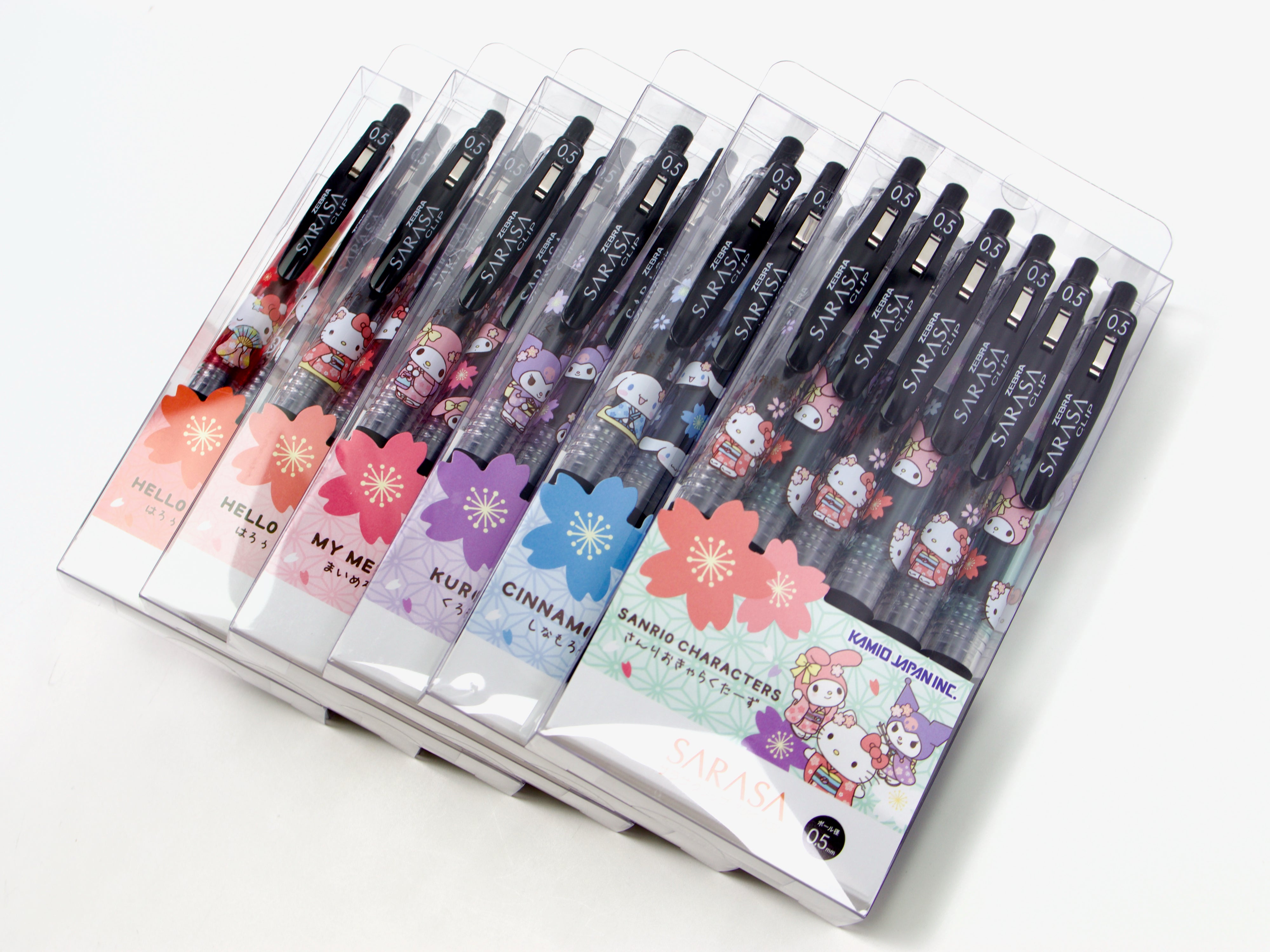 Sanrio Kimono Sarasa Clip Set LTD - Tokyo Pen Shop