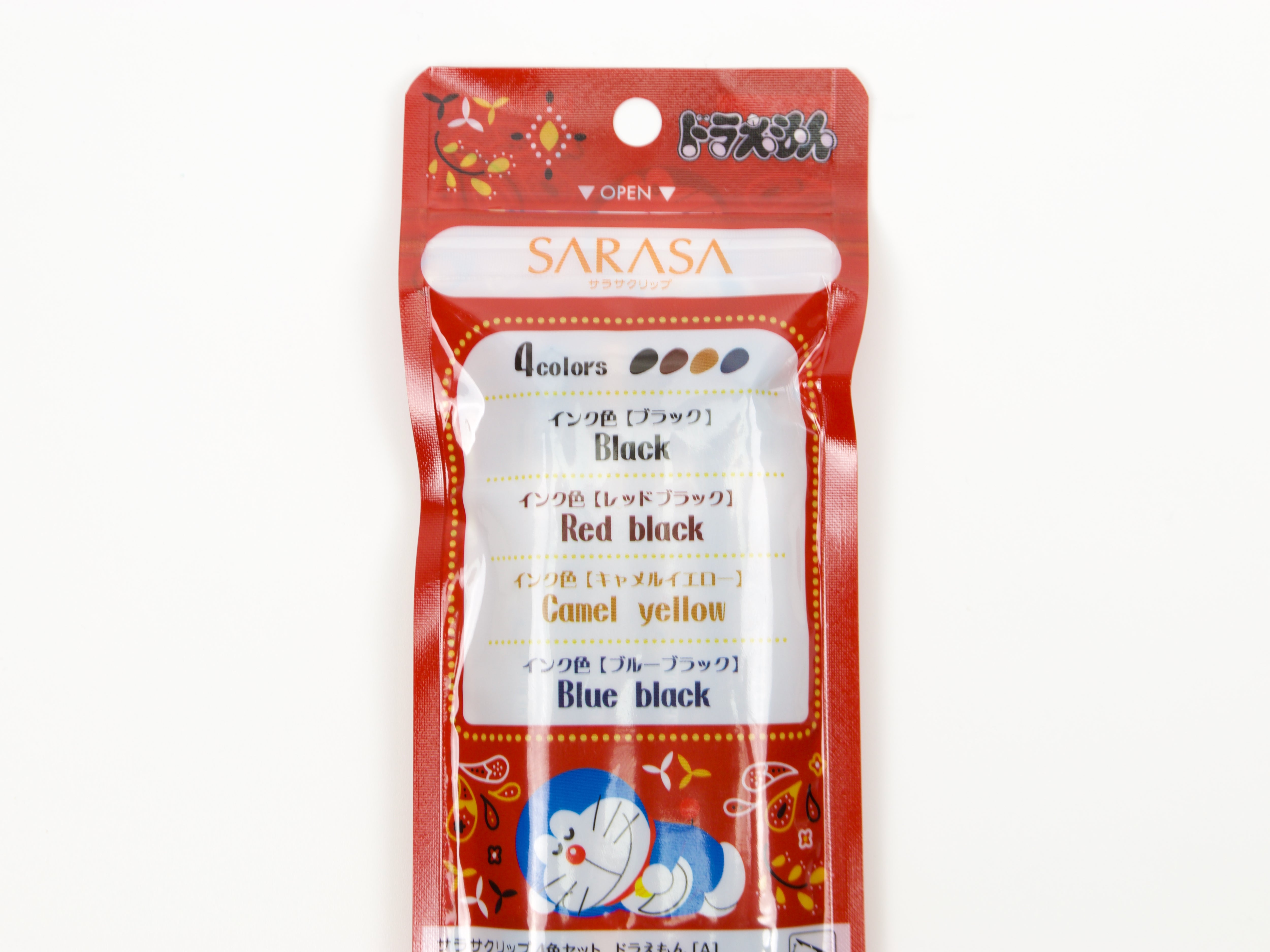 Doraemon Sarasa Clip Vintage 4 Color Set – Tokyo Pen Shop