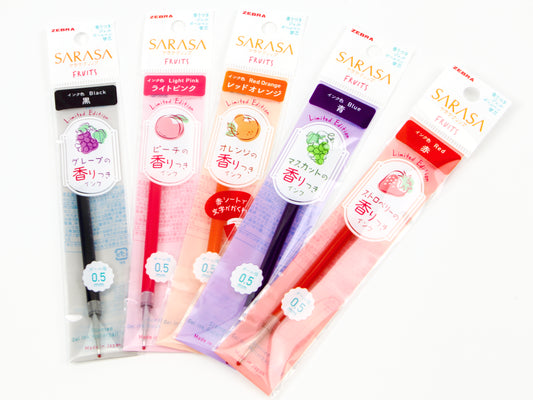 Sarasa Clip Fruits Scented Limited Edition Refills