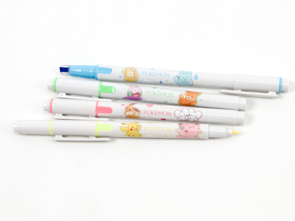 Pokemon X Pilot Kire-Na Highlighter 4 Color Set LTD