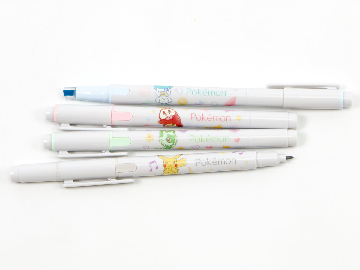 Pokemon X Pilot Kire-Na Highlighter 4 Color Set LTD