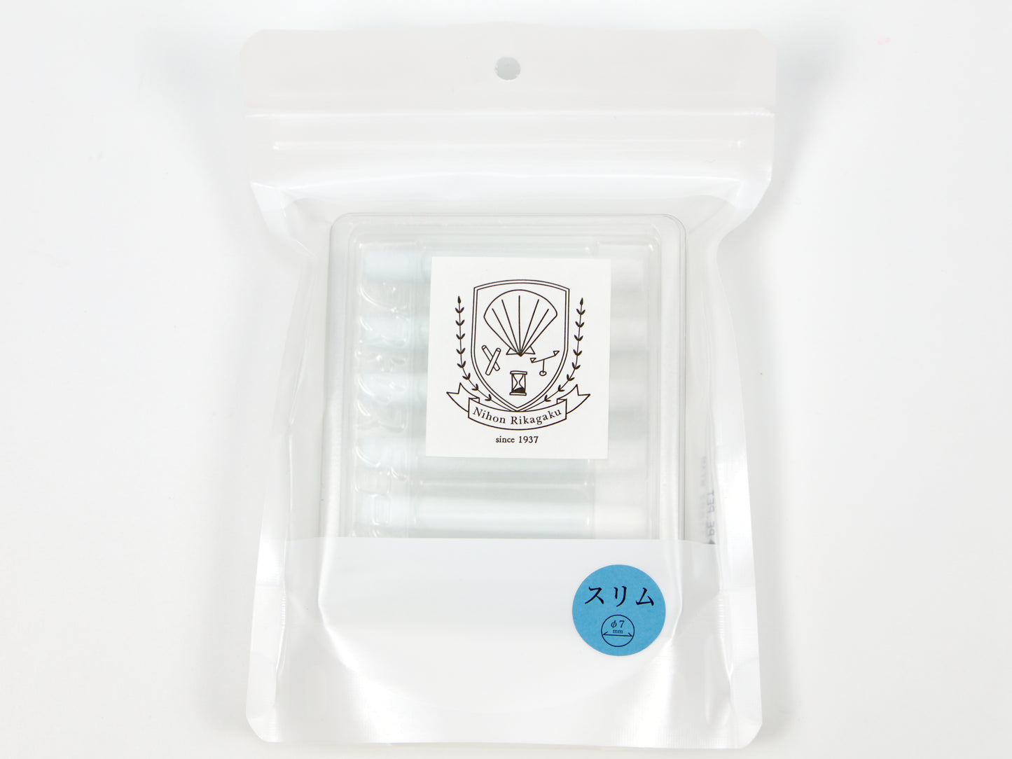 Rikagaku School Dustless Chalk Slim White Set